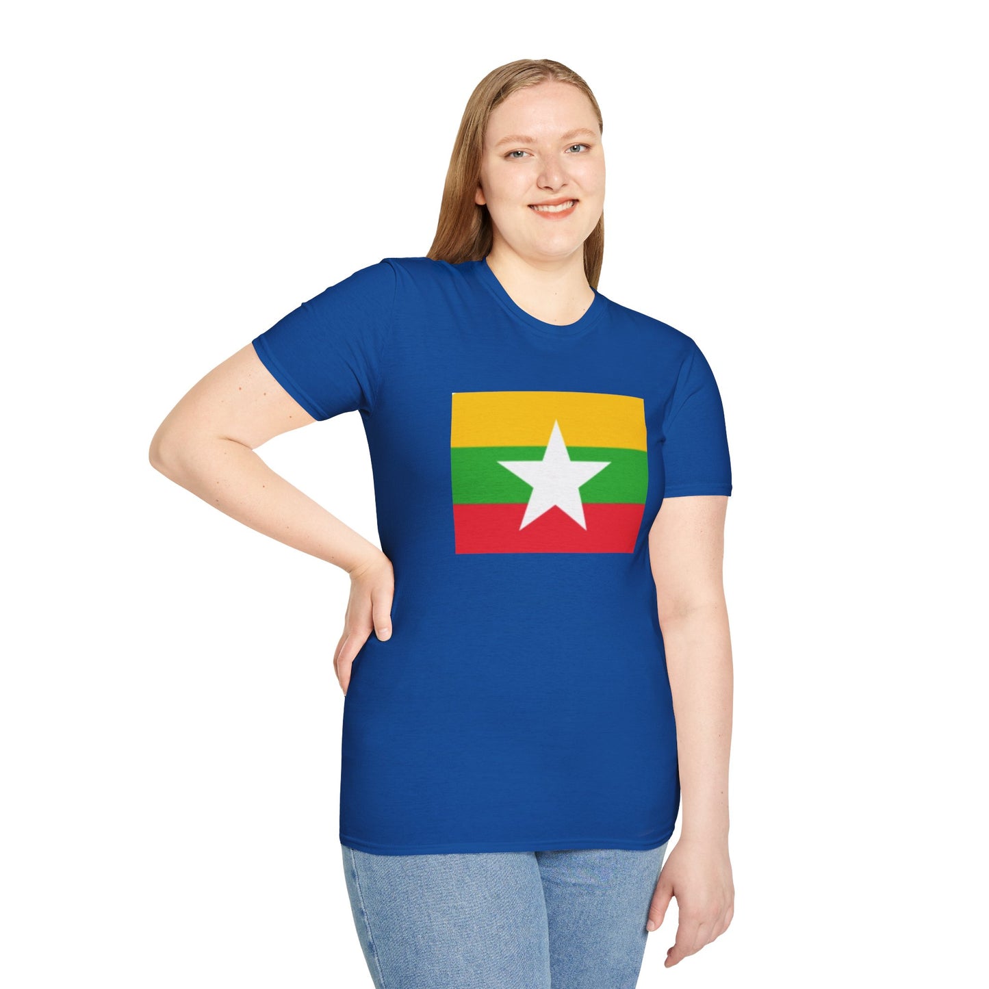 Unisex Softstyle T-Shirt -- Myanmar
