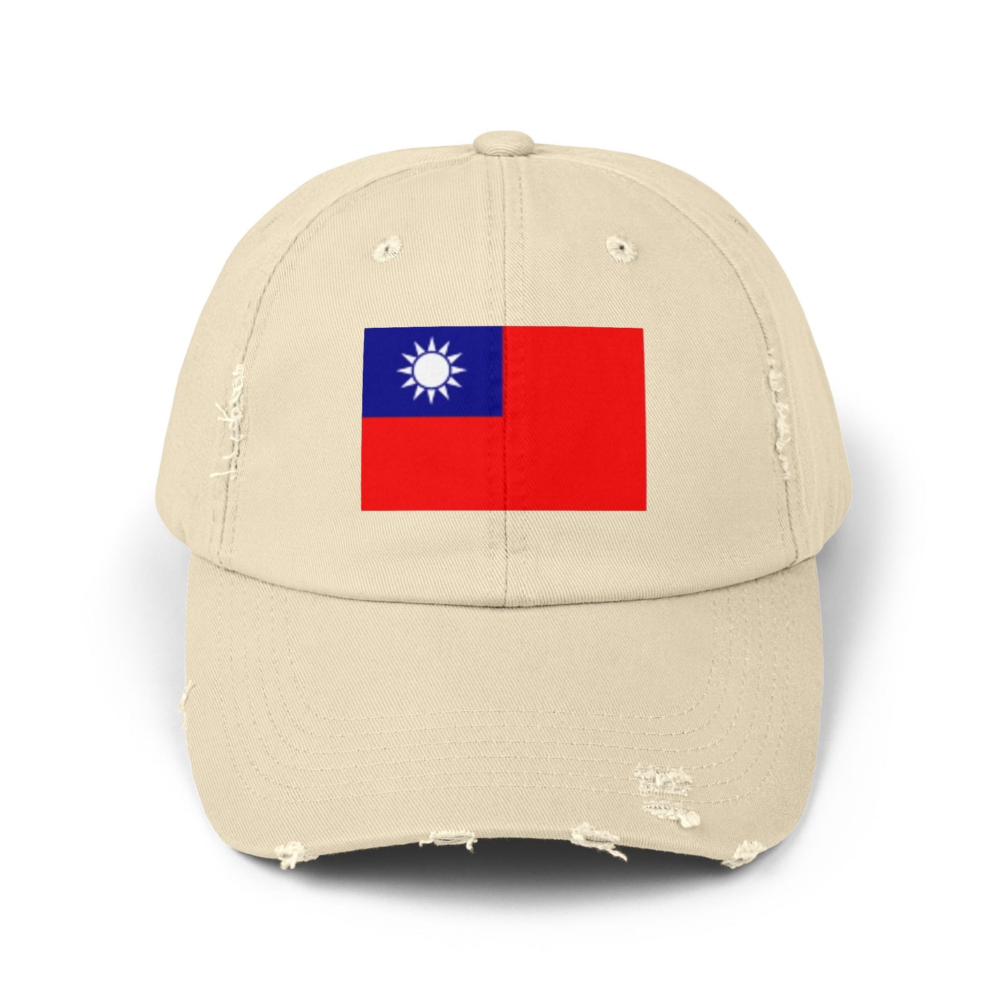 Unisex Distressed Cap -- Taiwan