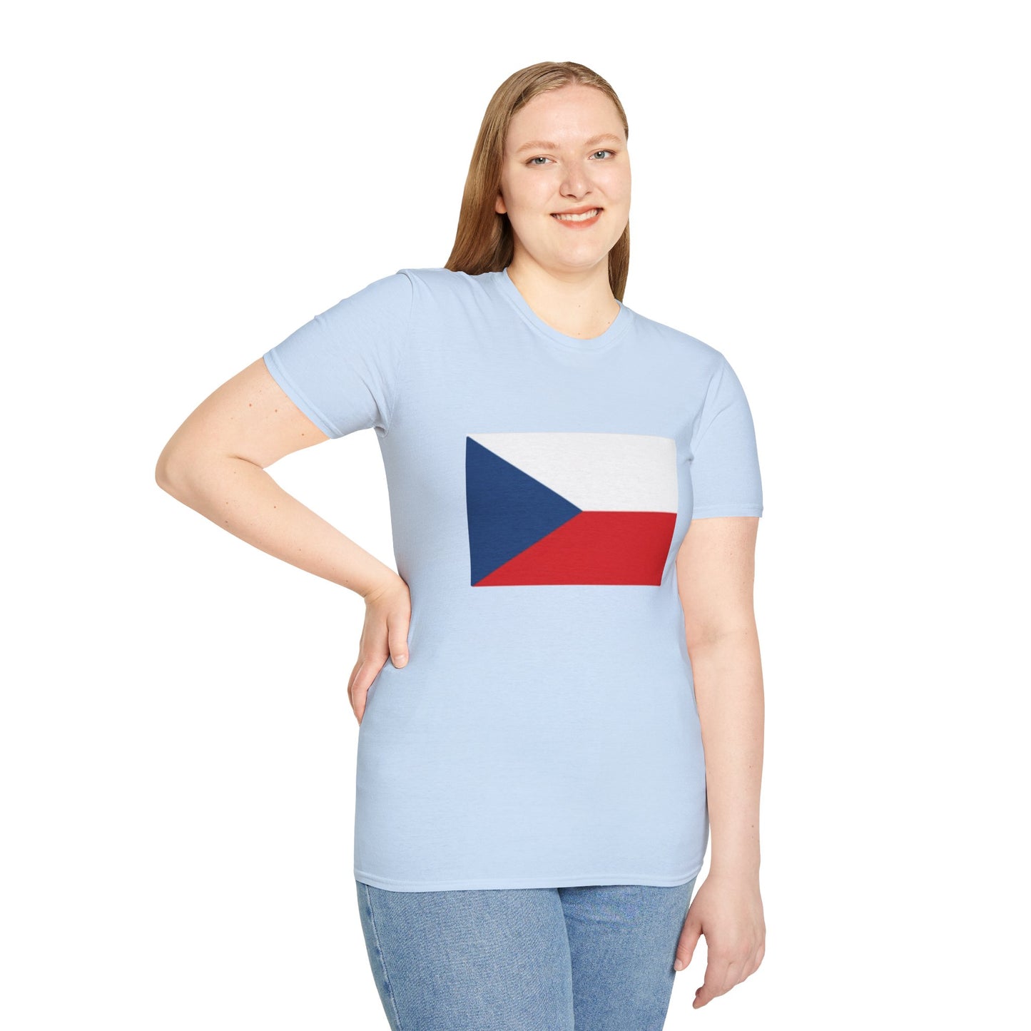 Unisex Softstyle T-Shirt -- Czechia