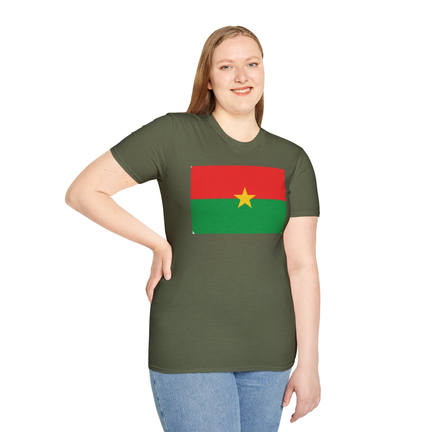 Unisex Softstyle T-Shirt -- Burkina Faso