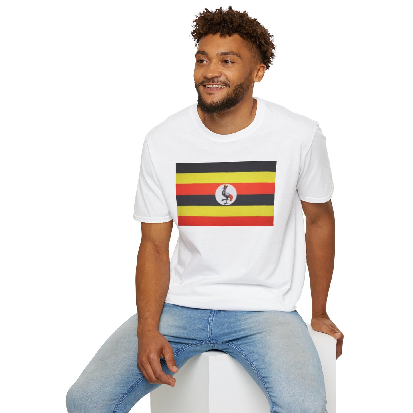 Unisex Softstyle T-Shirt -- Uganda