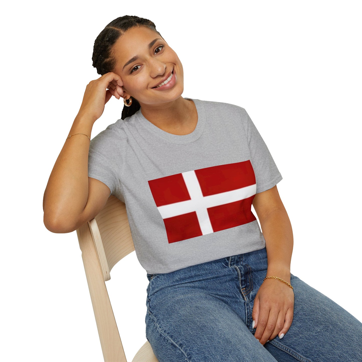 Unisex Softstyle T-Shirt -- Denmark