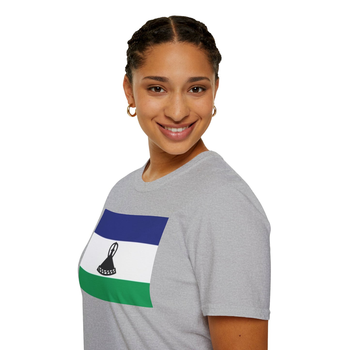 Unisex Softstyle T-Shirt -- Lesotho