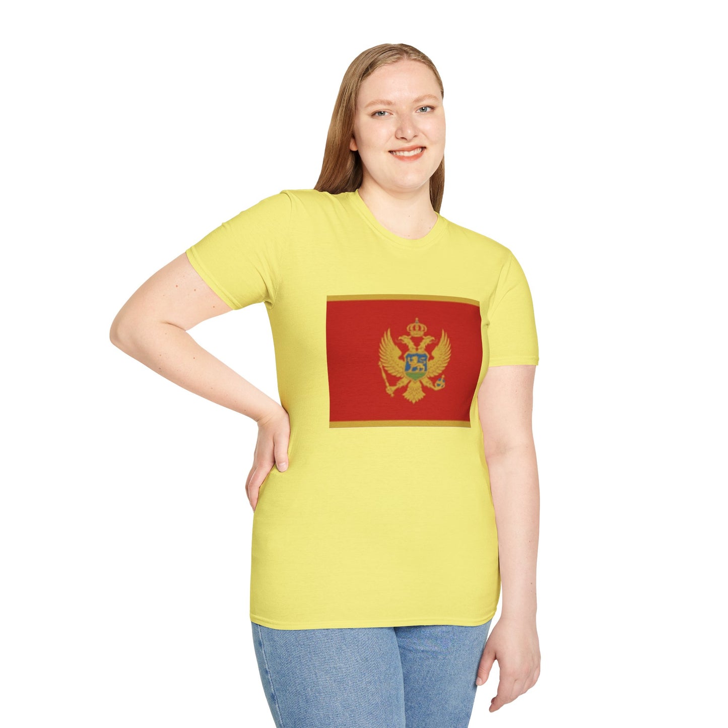 Unisex Softstyle T-Shirt -- Montenegro