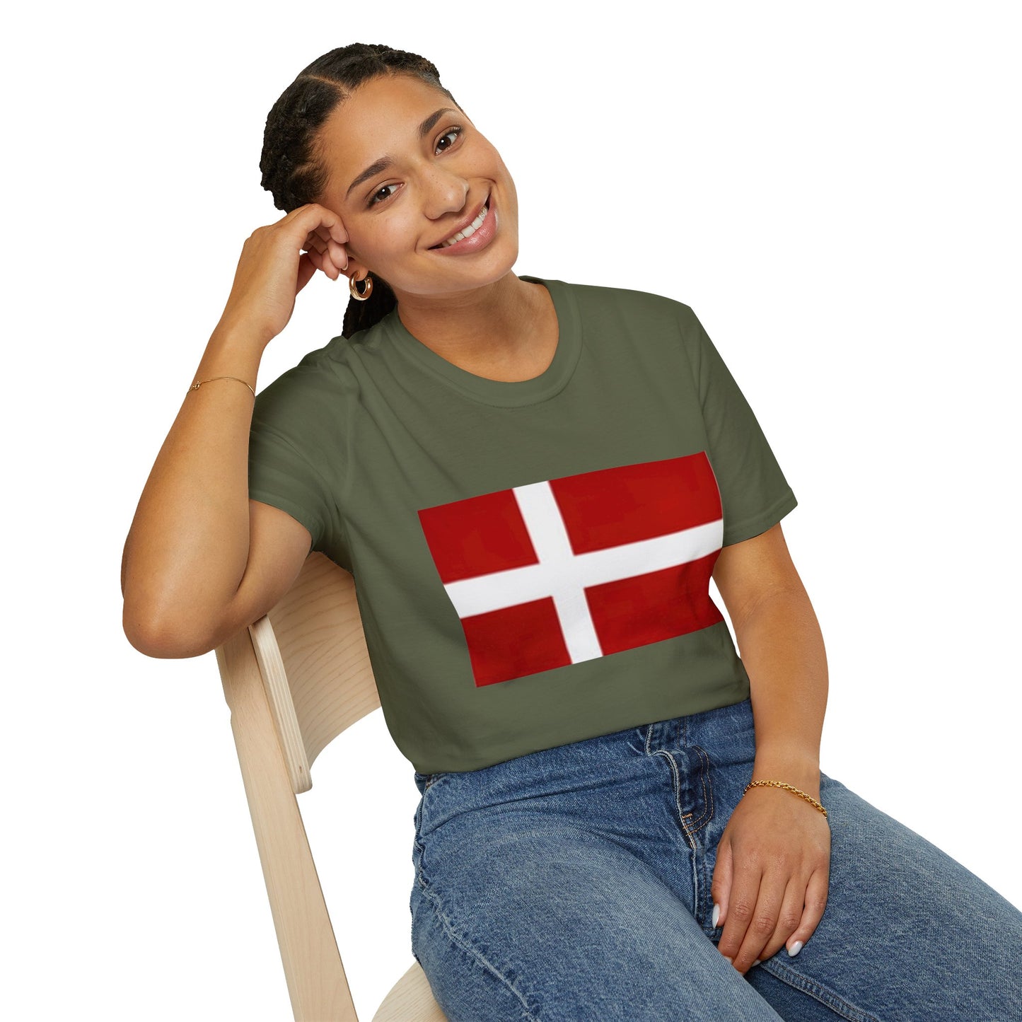 Unisex Softstyle T-Shirt -- Denmark