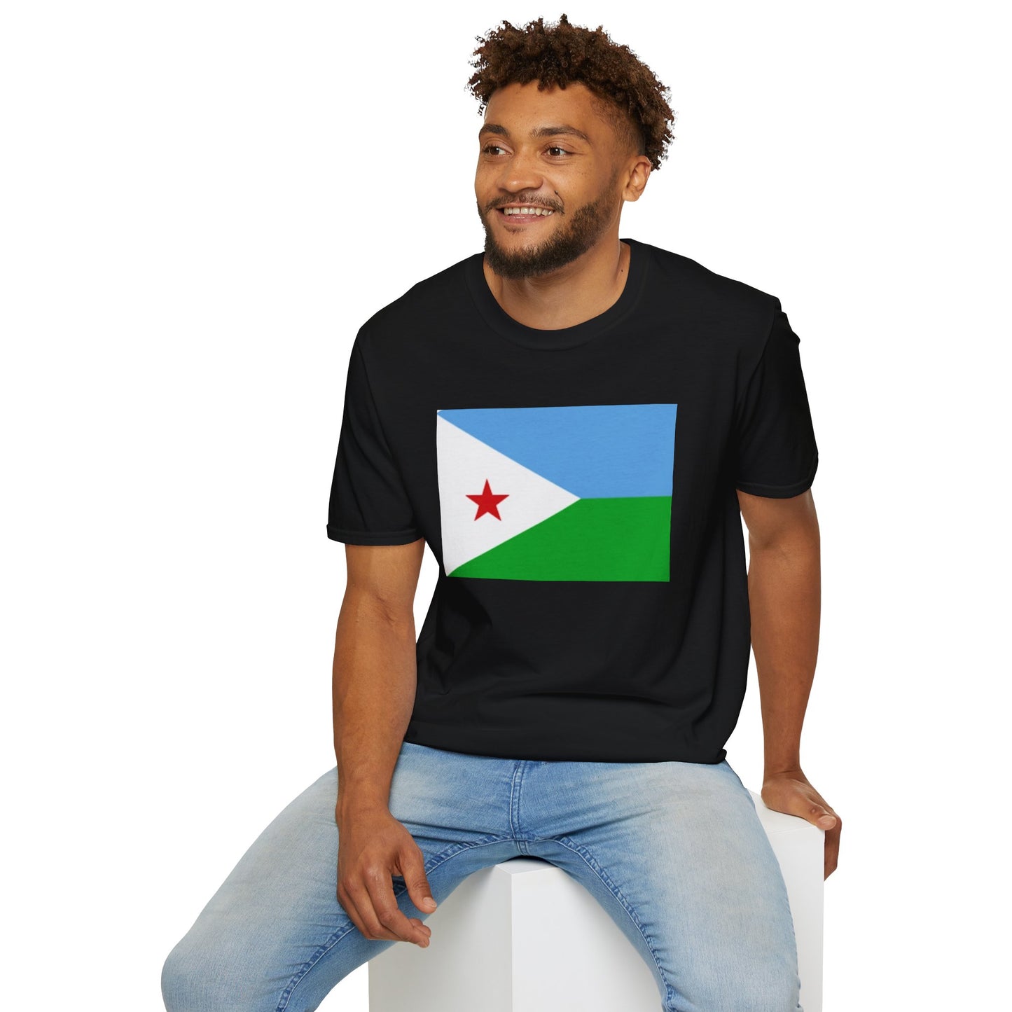 Unisex Softstyle T-Shirt -- Djibouti