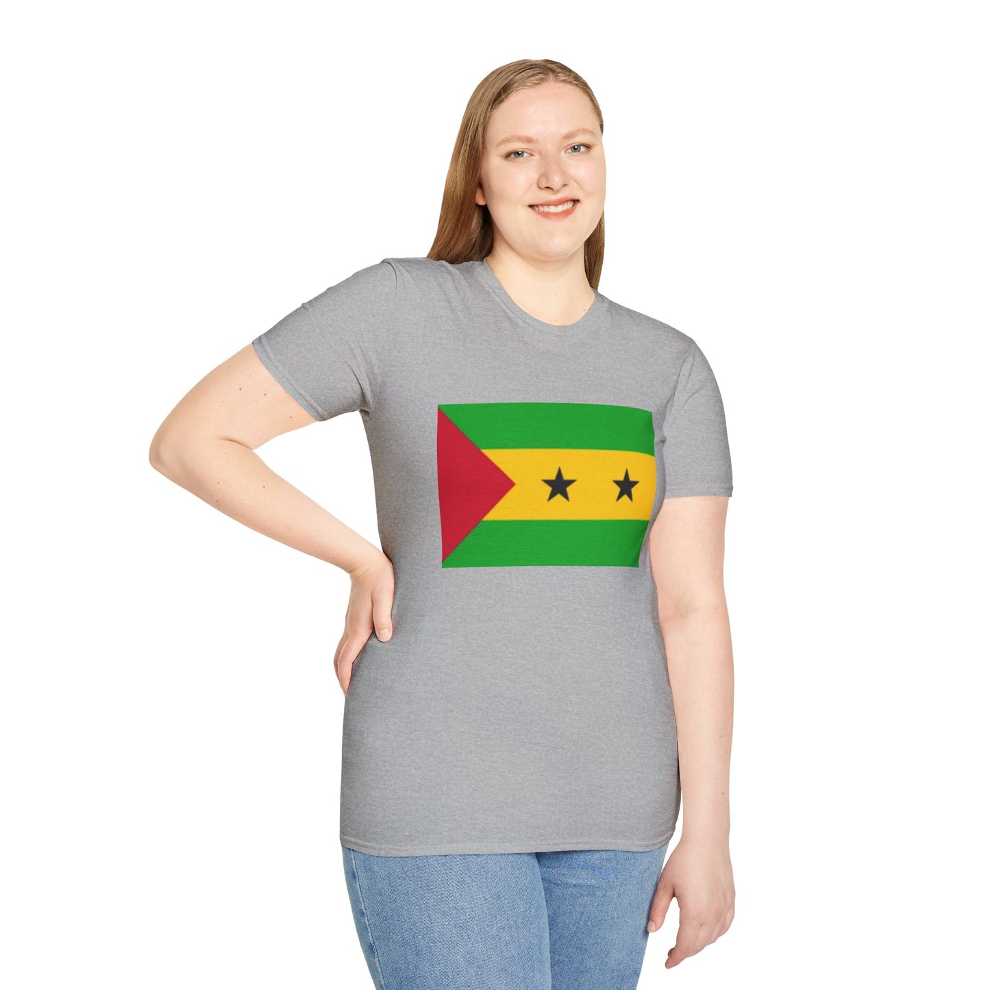 Unisex Softstyle T-Shirt -- Sao Tome and Principe
