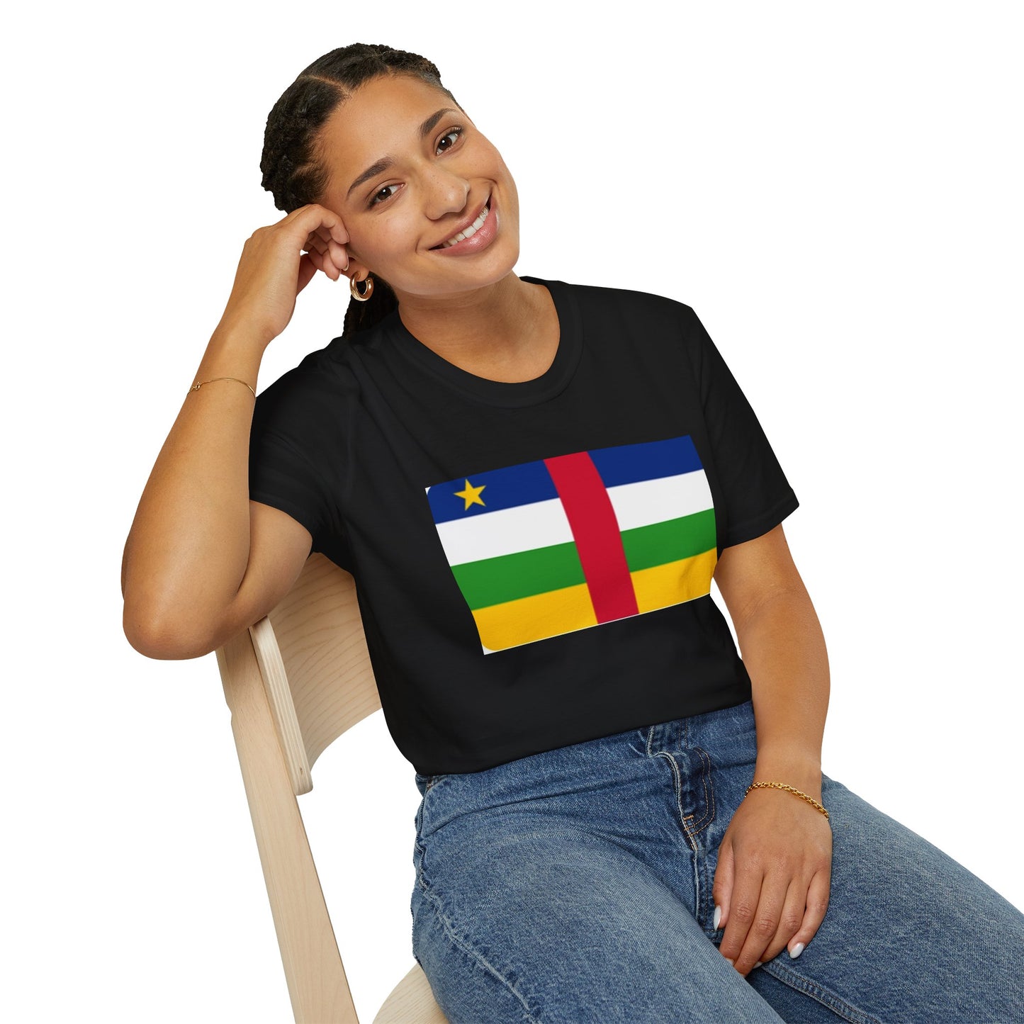 Unisex Softstyle T-Shirt - Central African Republic