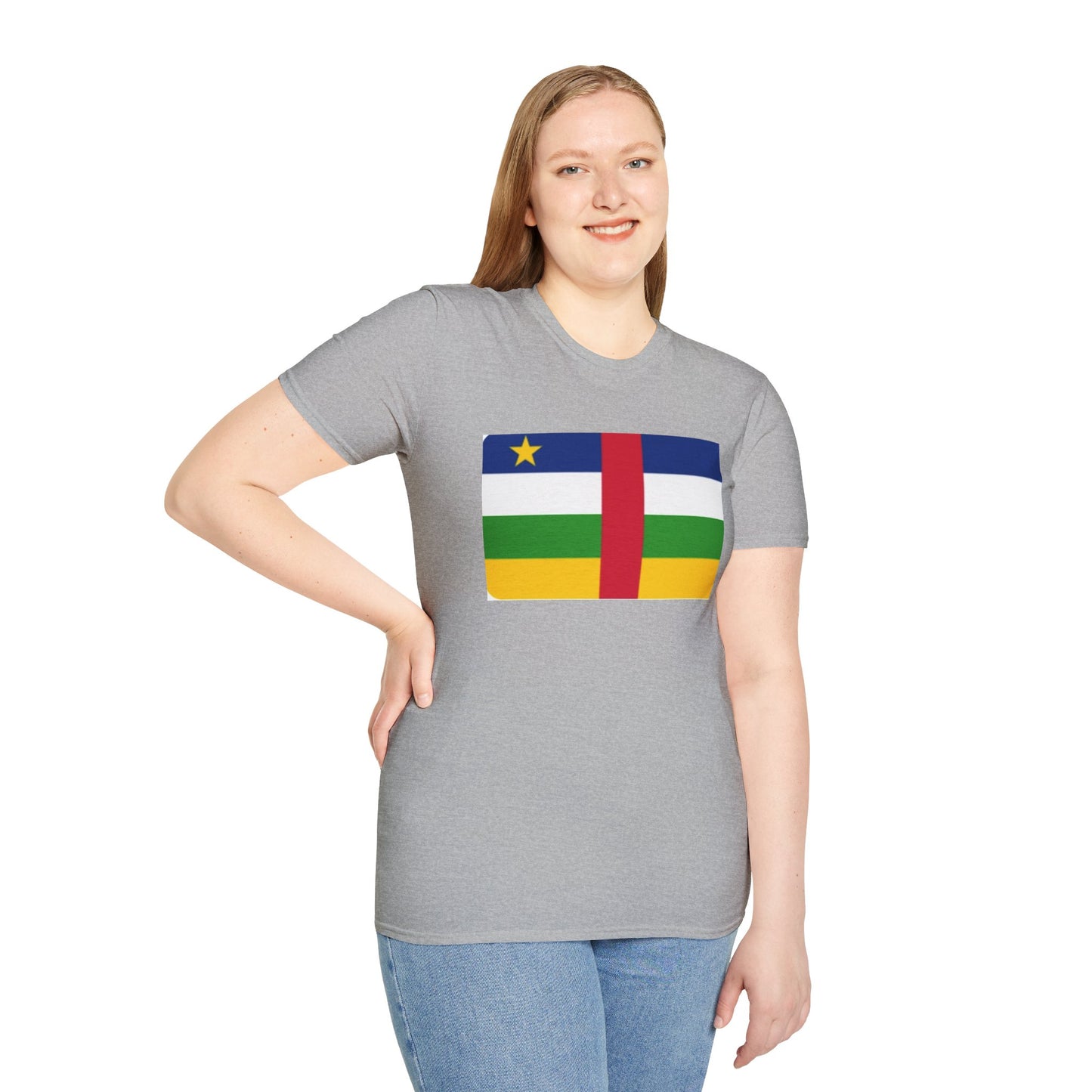 Unisex Softstyle T-Shirt - Central African Republic