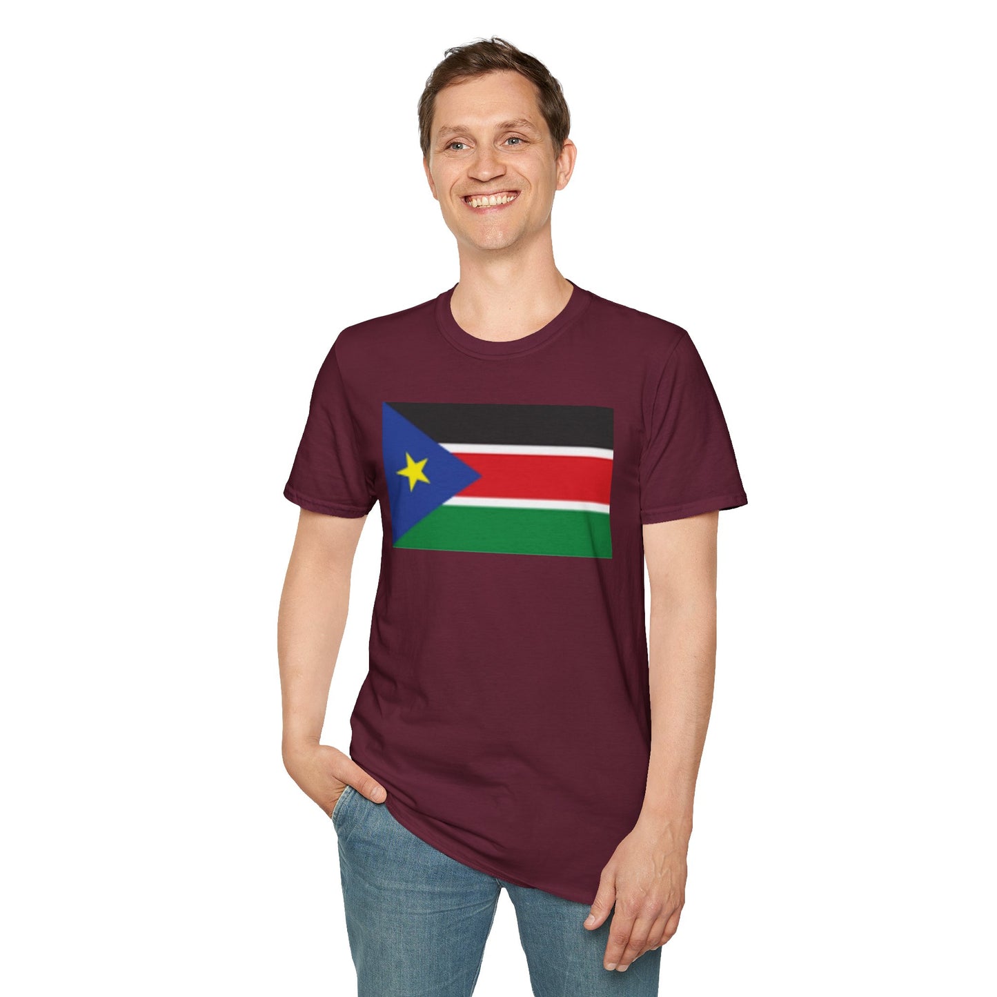 Unisex Softstyle T-Shirt -- South Sudan