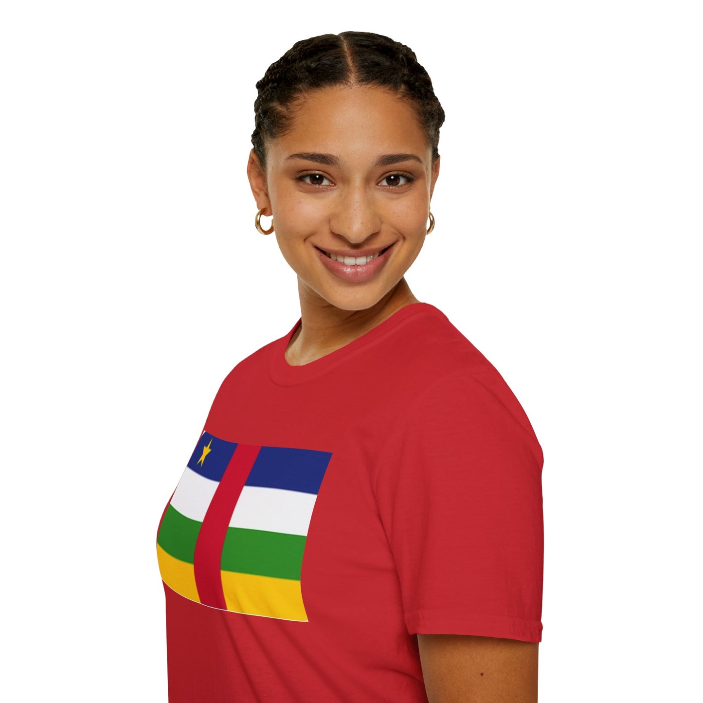 Unisex Softstyle T-Shirt - Central African Republic
