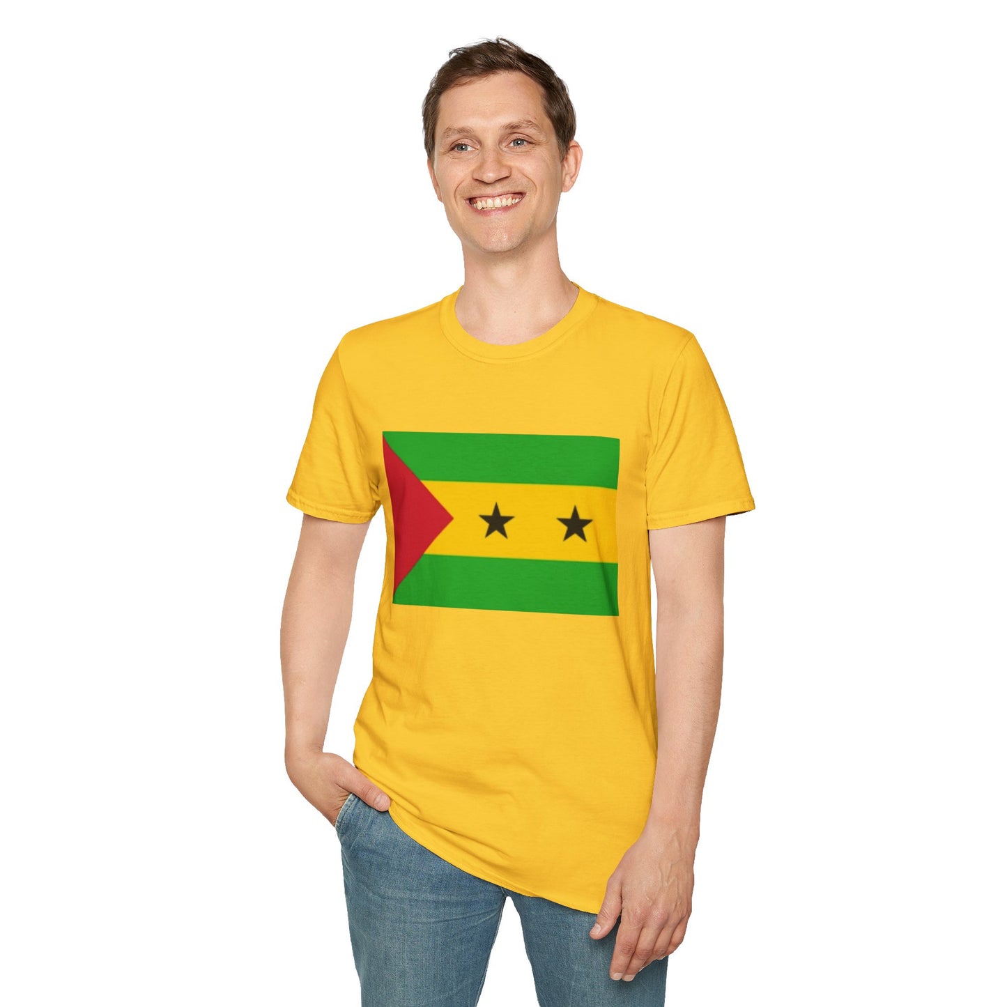 Unisex Softstyle T-Shirt -- Sao Tome and Principe