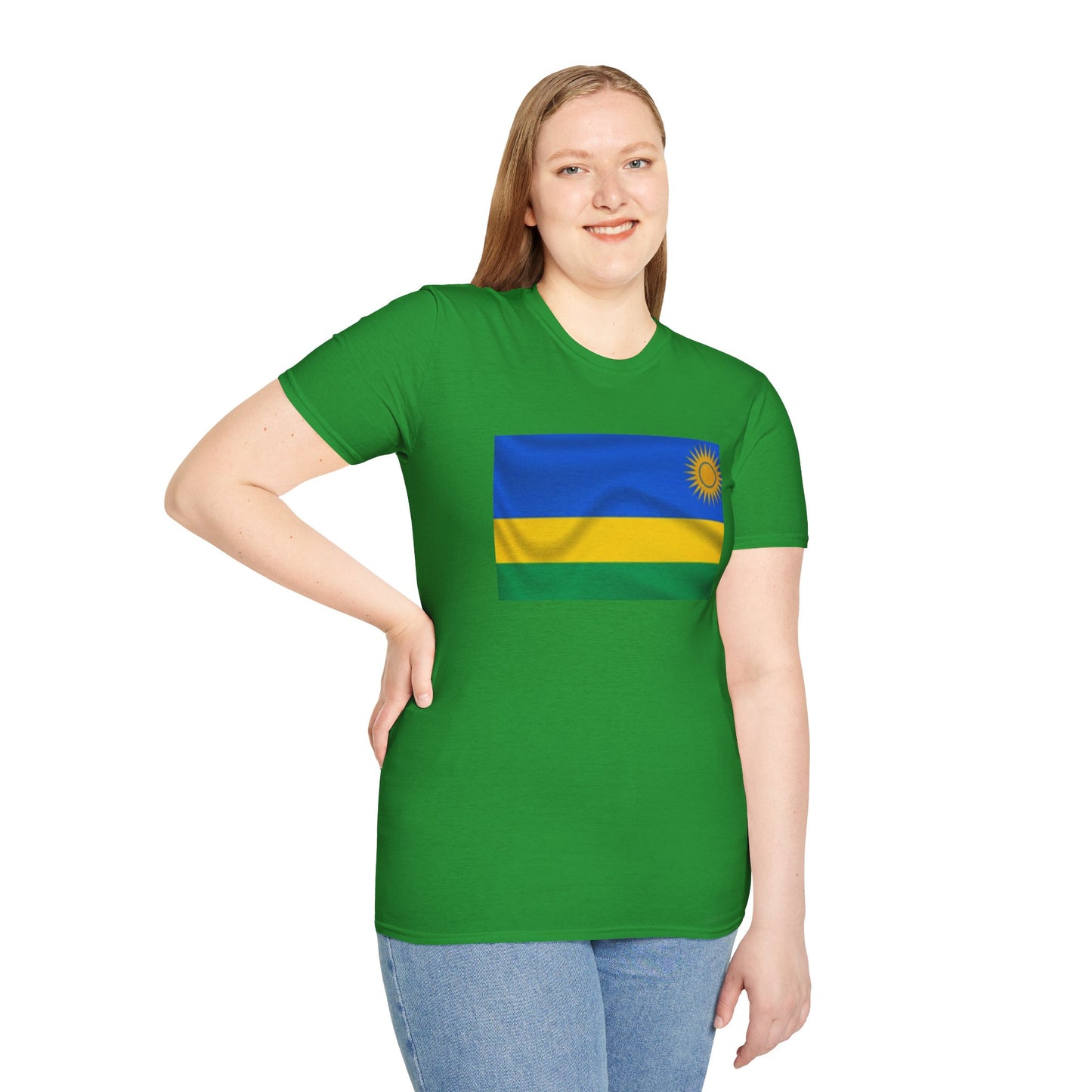 Unisex Softstyle T-Shirt -- Rwanda