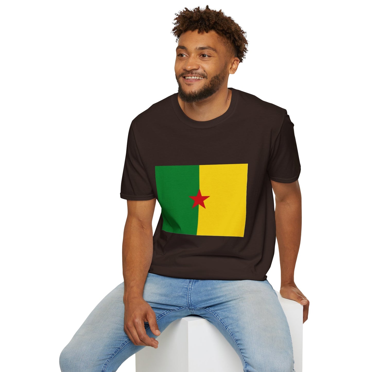 Unisex Softstyle T-Shirt -- French Guiana