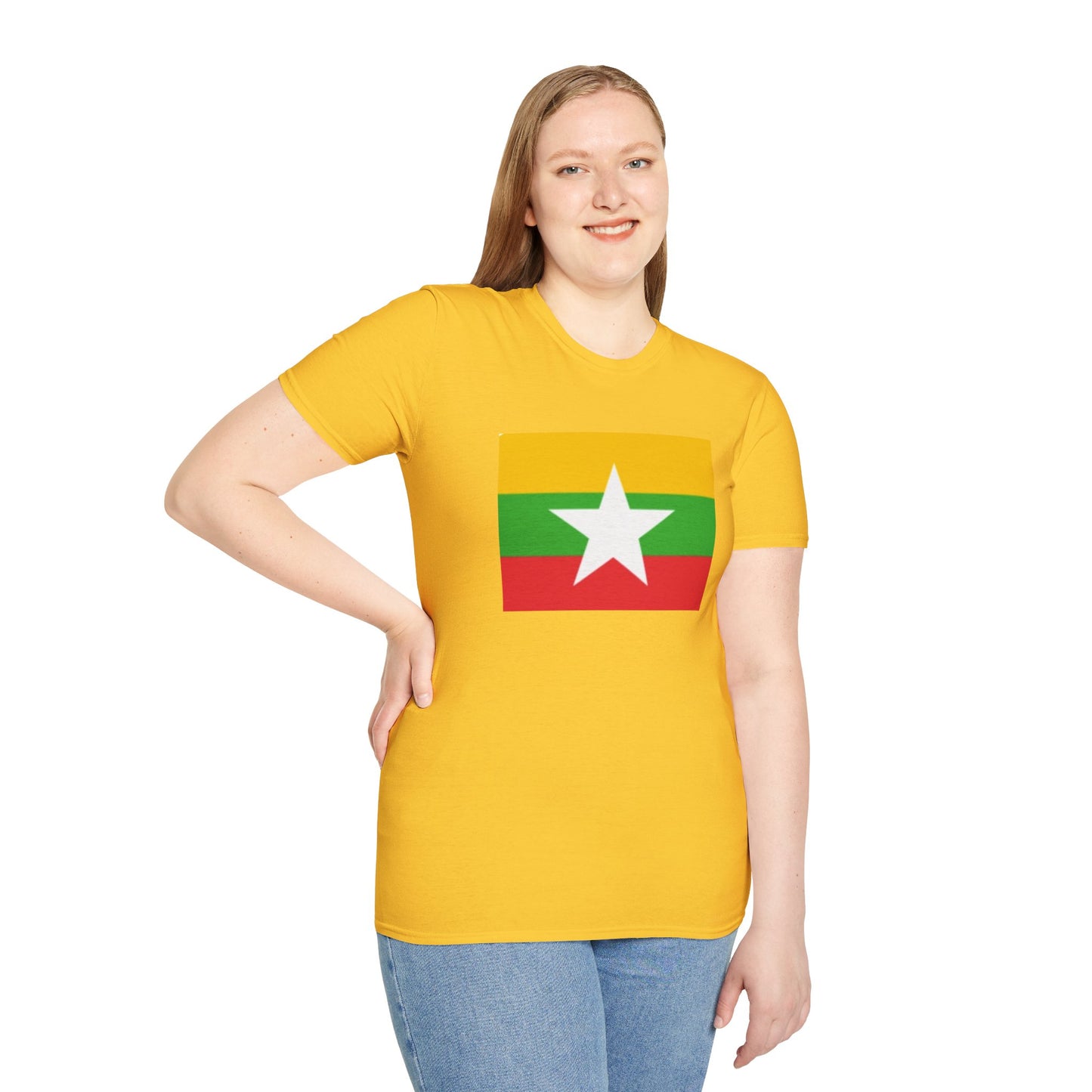 Unisex Softstyle T-Shirt -- Myanmar