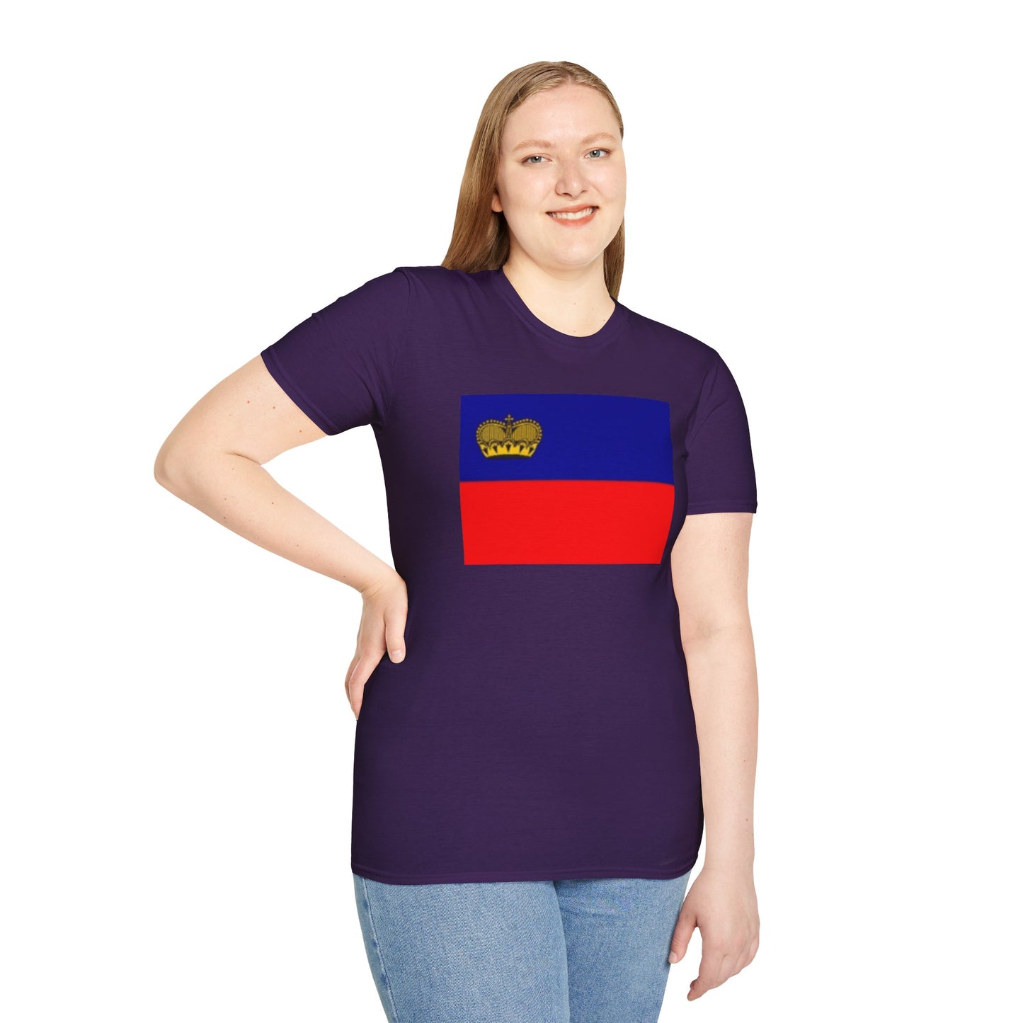 Unisex Softstyle T-Shirt -- Liechtenstein