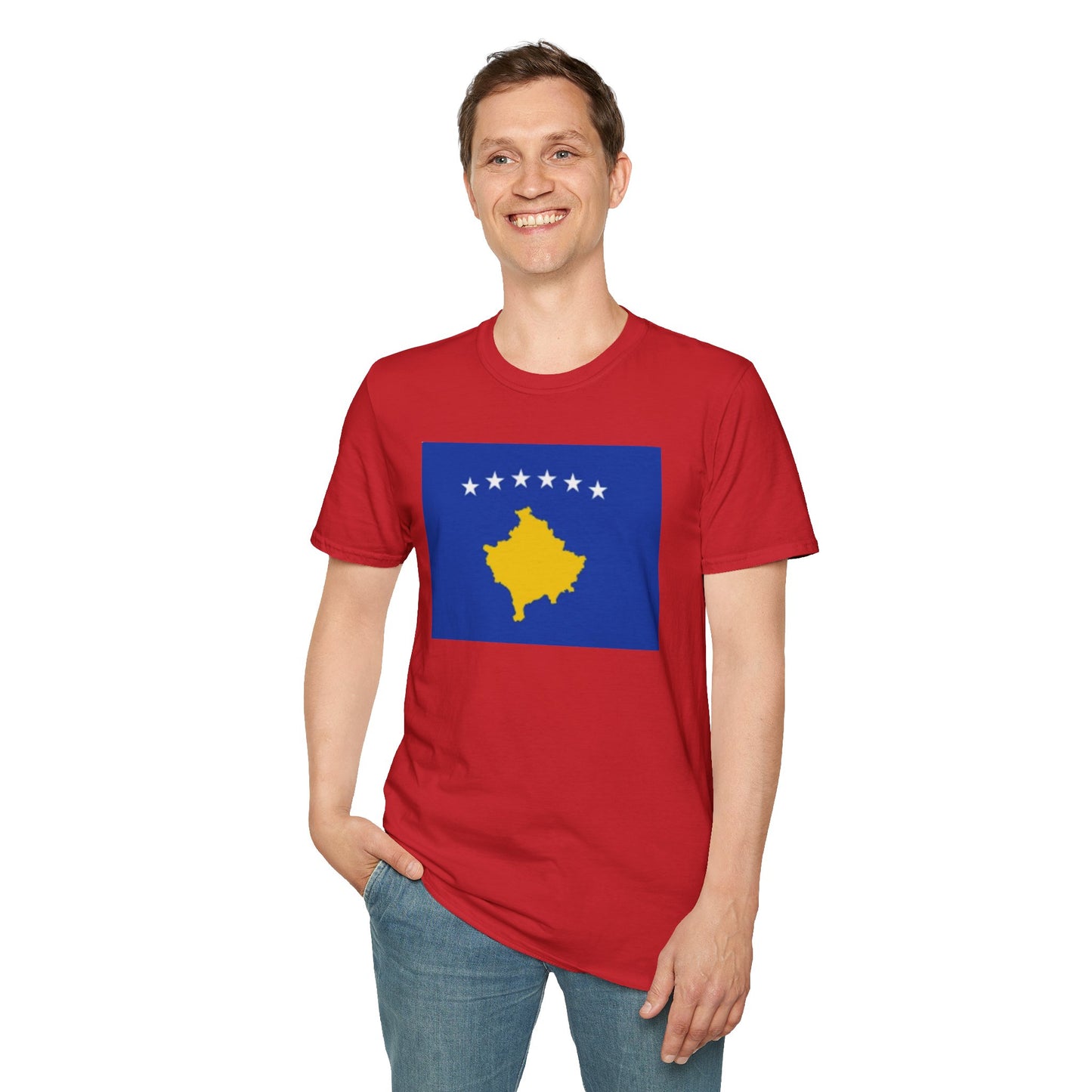 Unisex Softstyle T-Shirt -- Kosovo