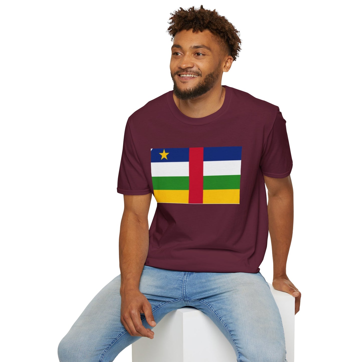 Unisex Softstyle T-Shirt - Central African Republic