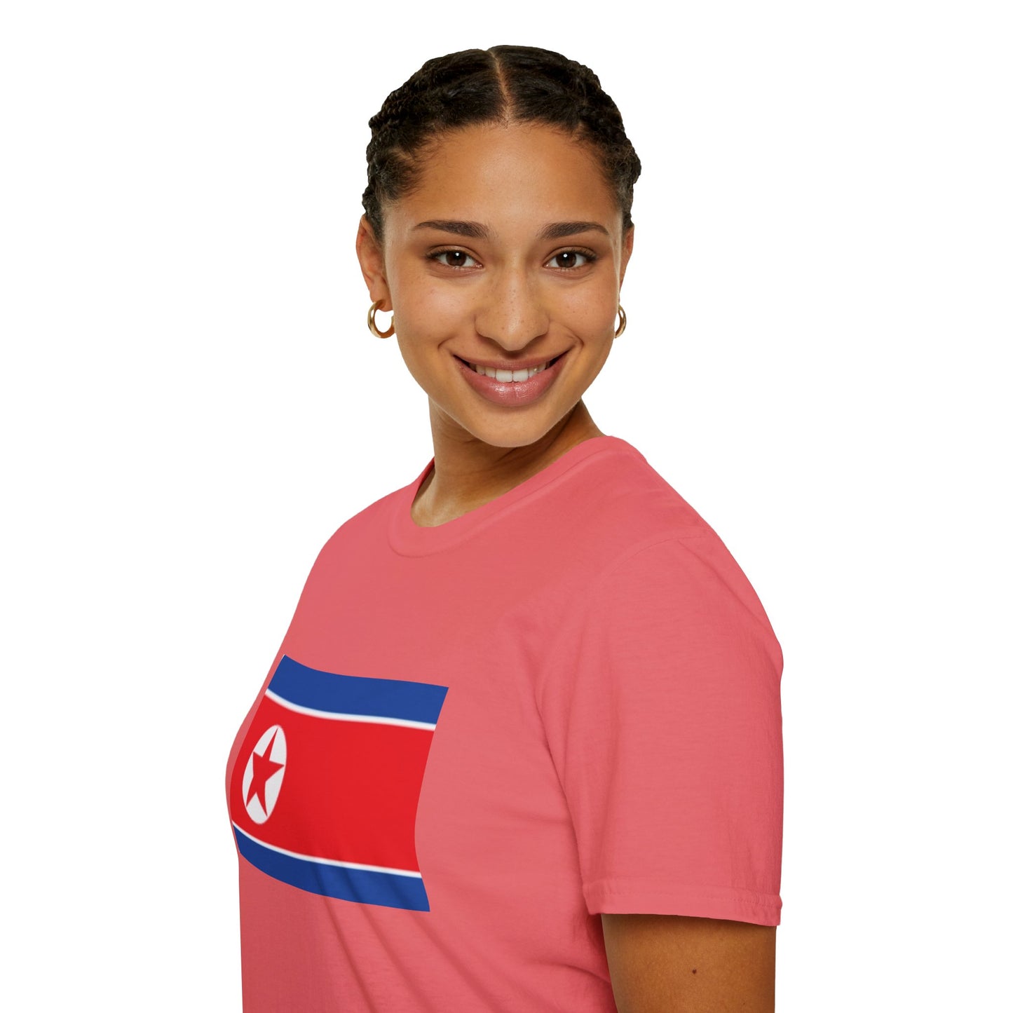 Unisex Softstyle T-Shirt -- North Korea