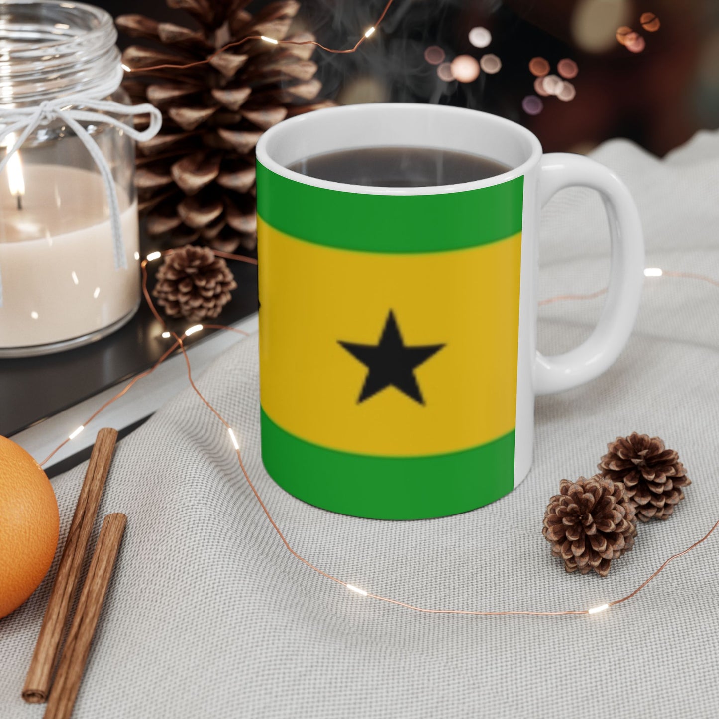 Ceramic Mug 11oz -- Sao Tome and Principe