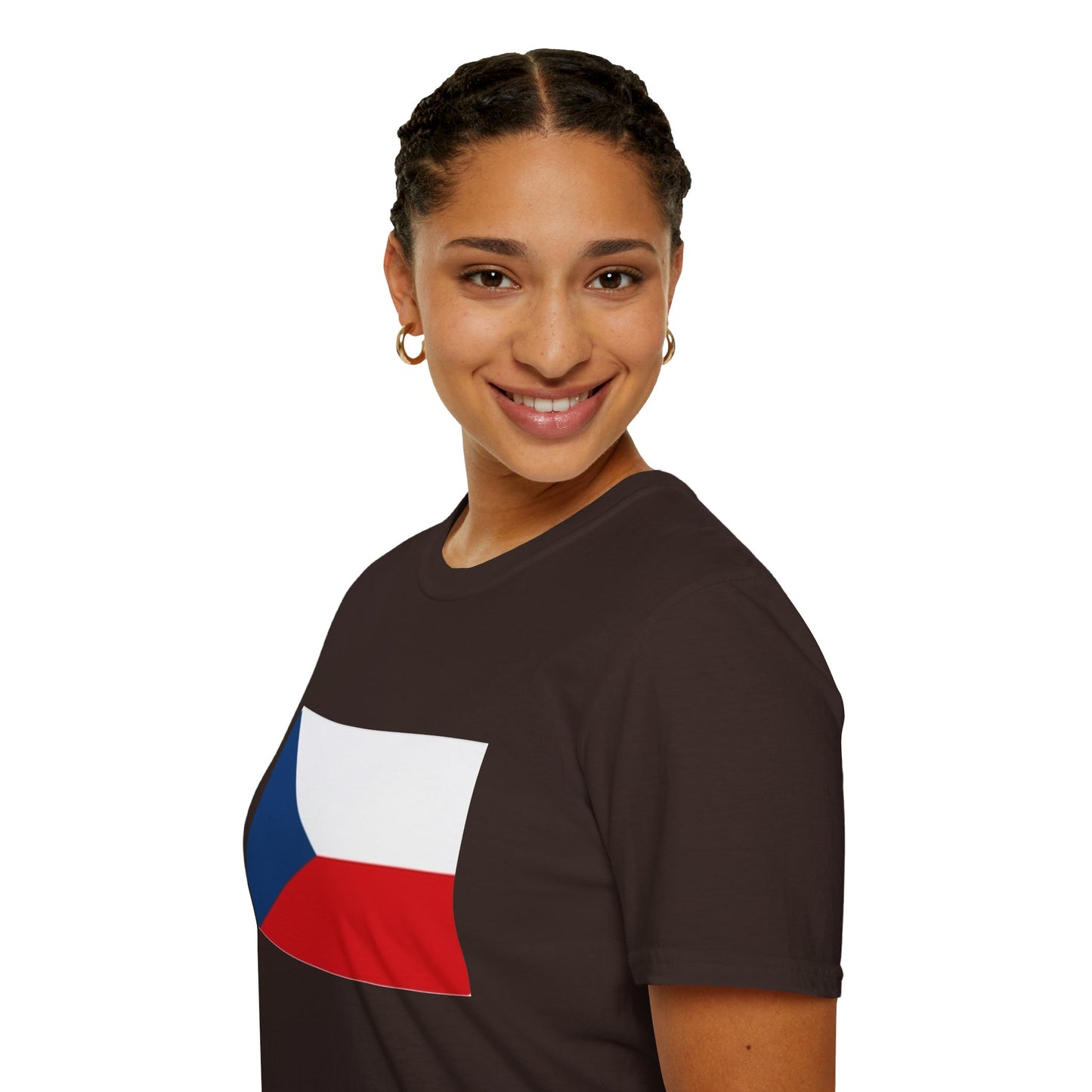 Unisex Softstyle T-Shirt -- Czechia