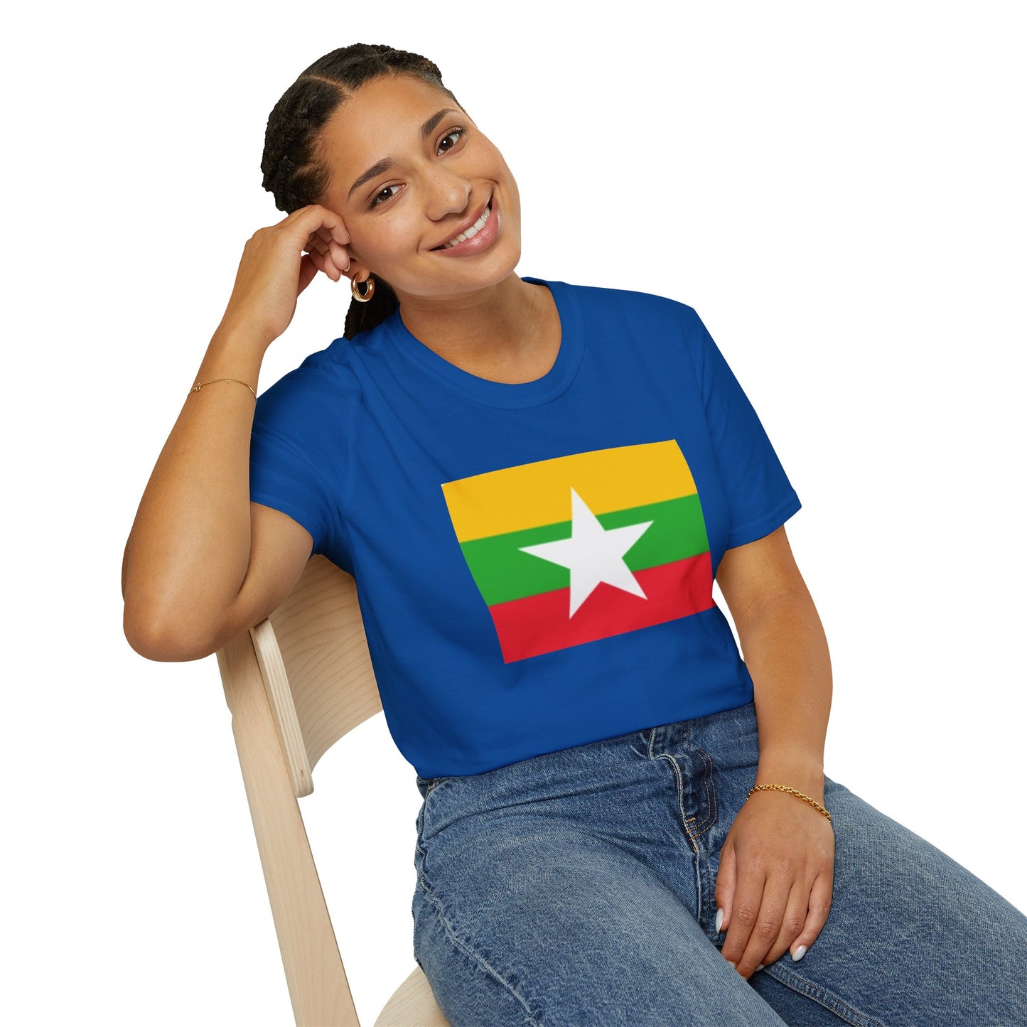 Unisex Softstyle T-Shirt -- Myanmar