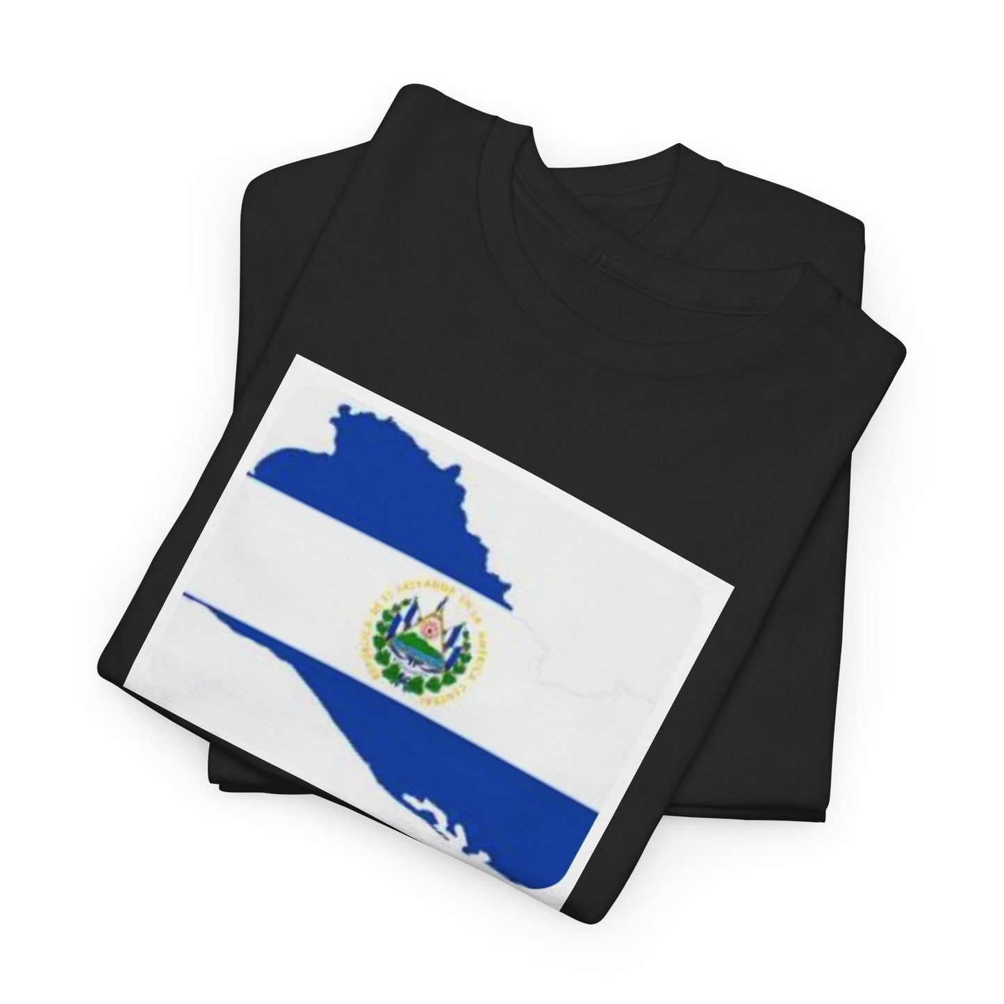 Unisex Heavy Cotton Tee -- el Salvador flag and map
