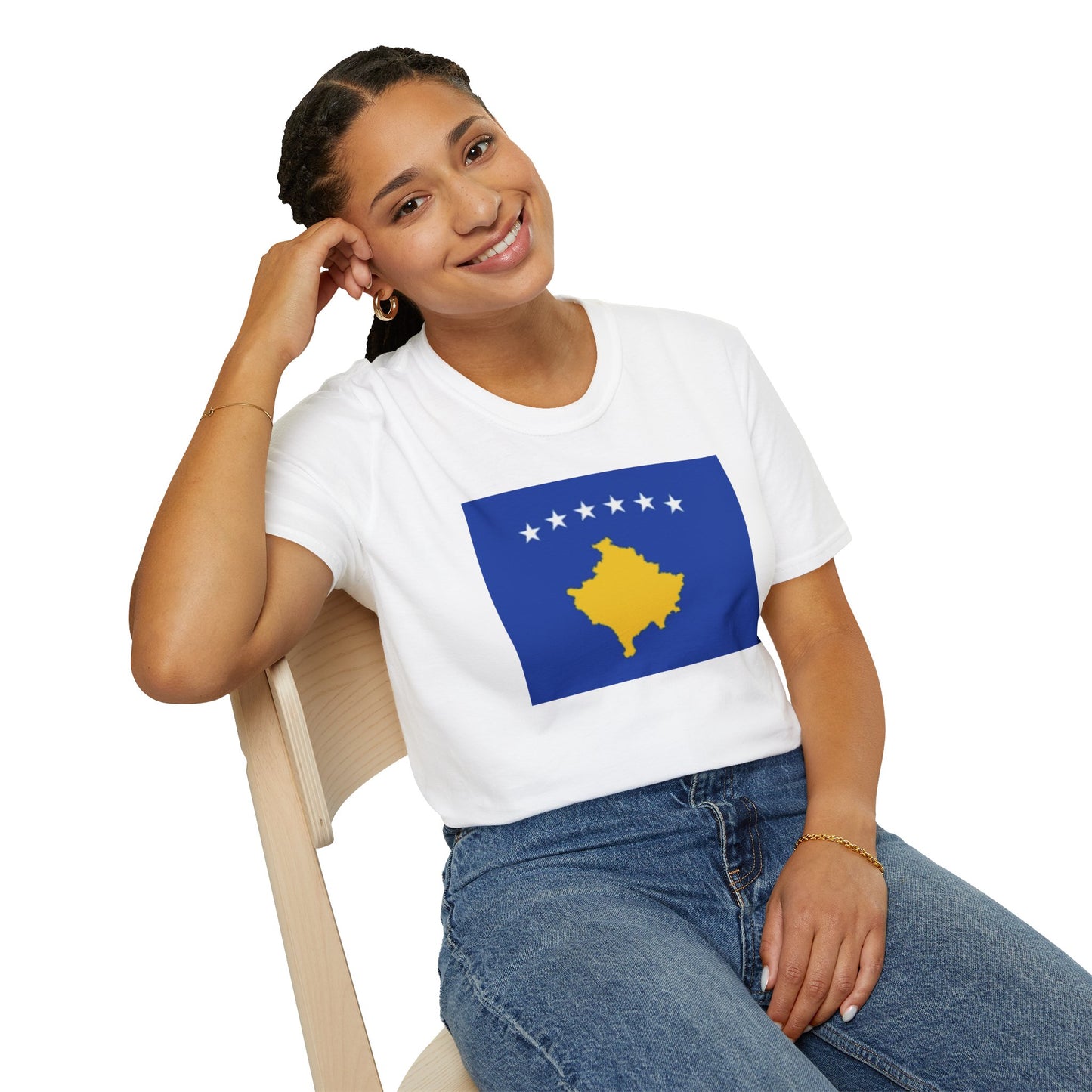 Unisex Softstyle T-Shirt -- Kosovo
