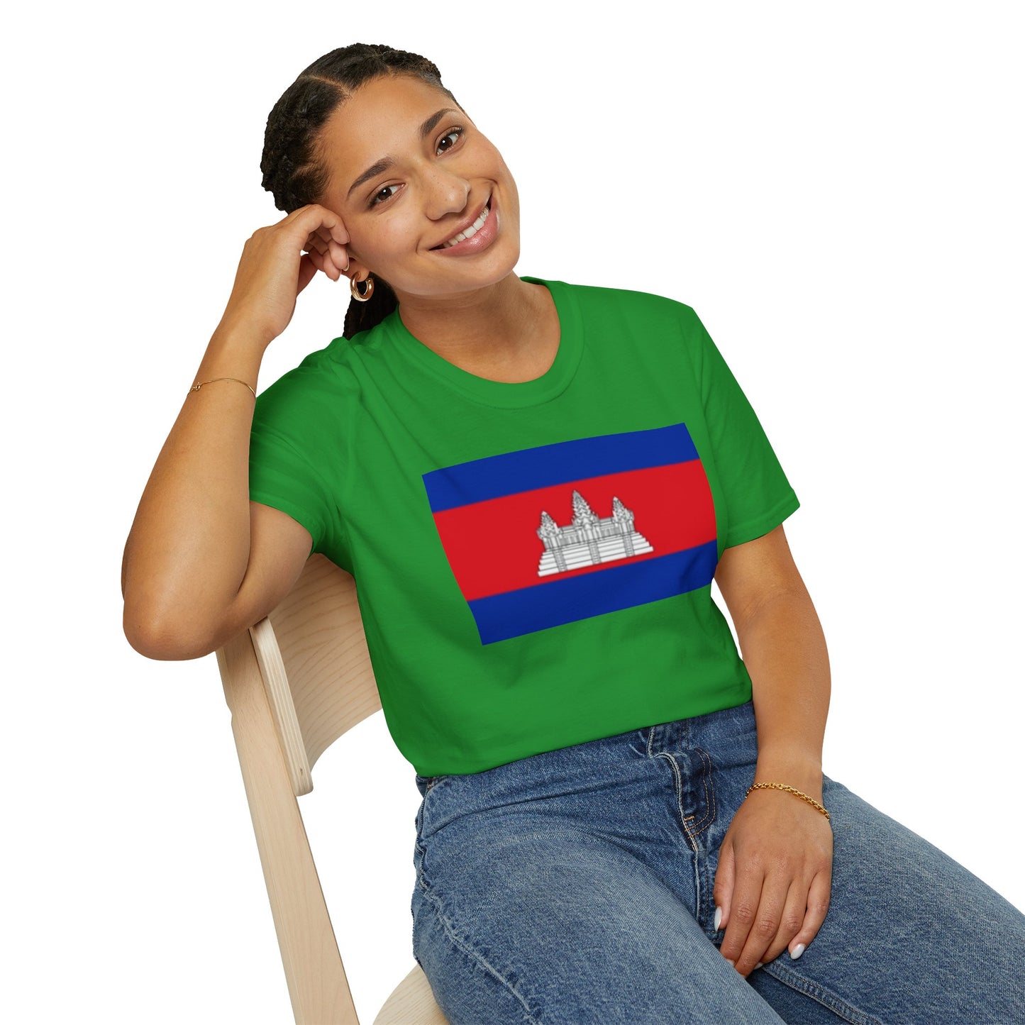Unisex Softstyle T-Shirt -- Cambodia