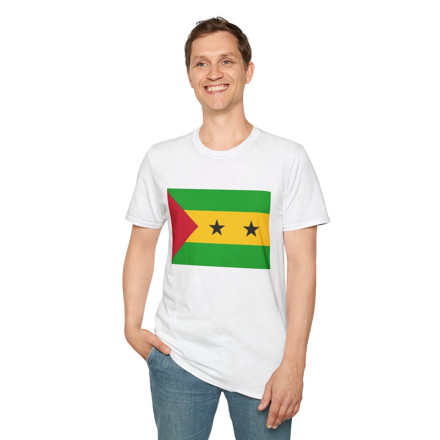 Unisex Softstyle T-Shirt -- Sao Tome and Principe