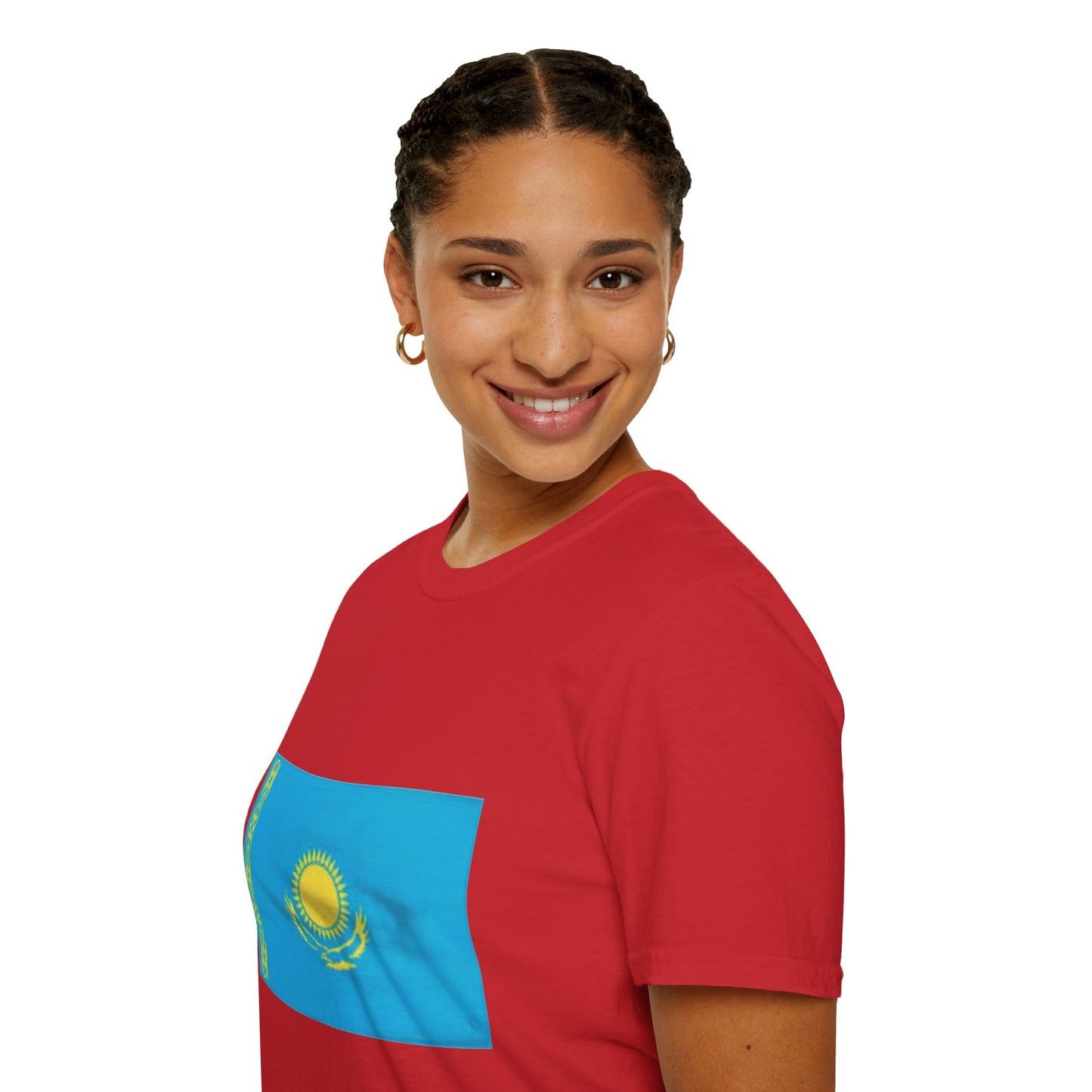 Unisex Softstyle T-Shirt -- Kazakhstan