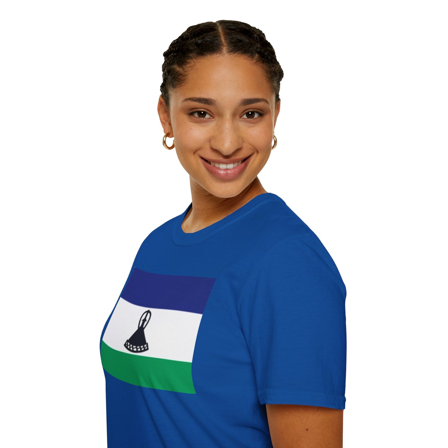 Unisex Softstyle T-Shirt -- Lesotho
