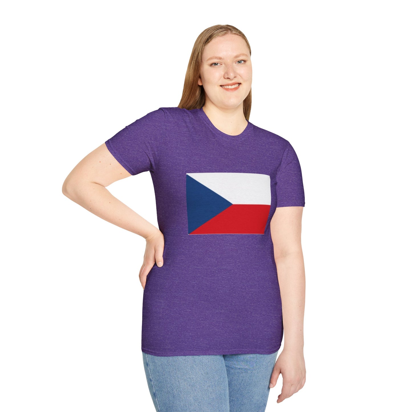 Unisex Softstyle T-Shirt -- Czechia