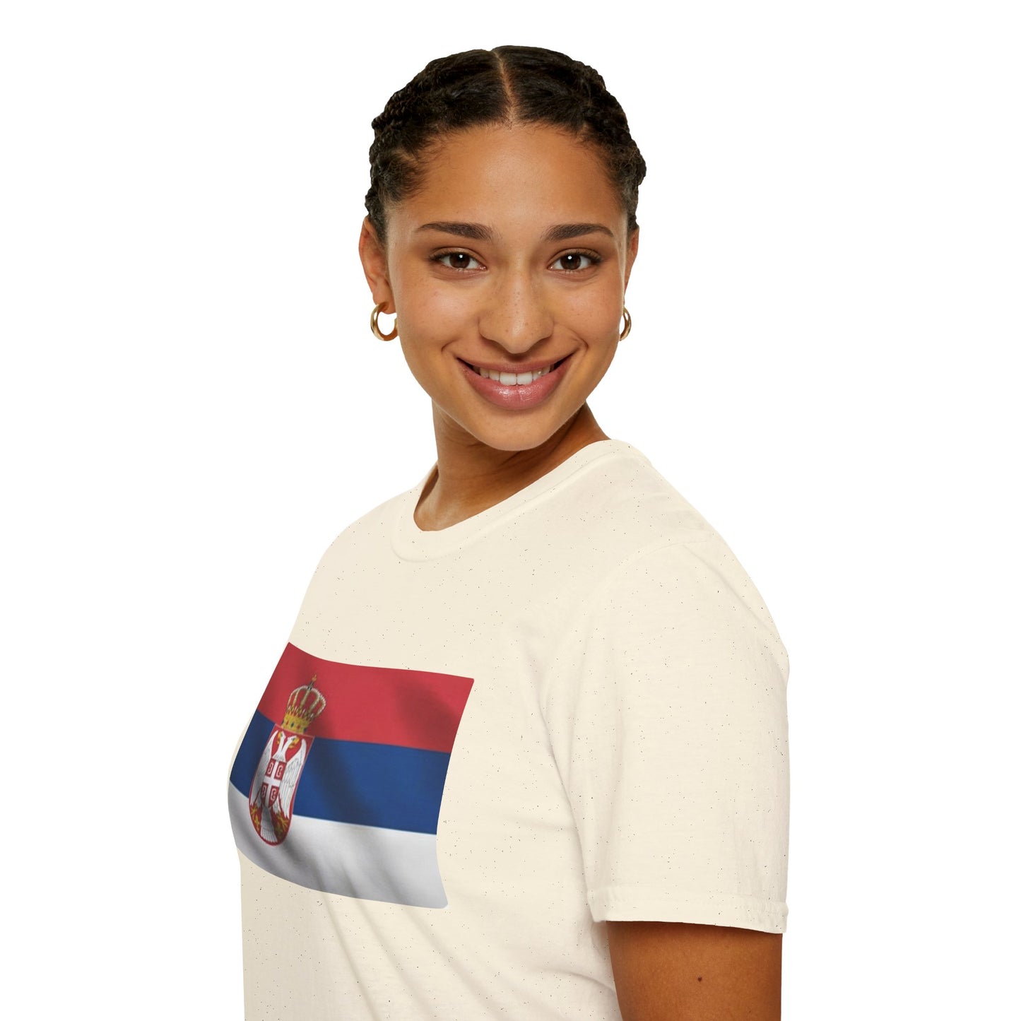 Unisex Softstyle T-Shirt -- Serbia