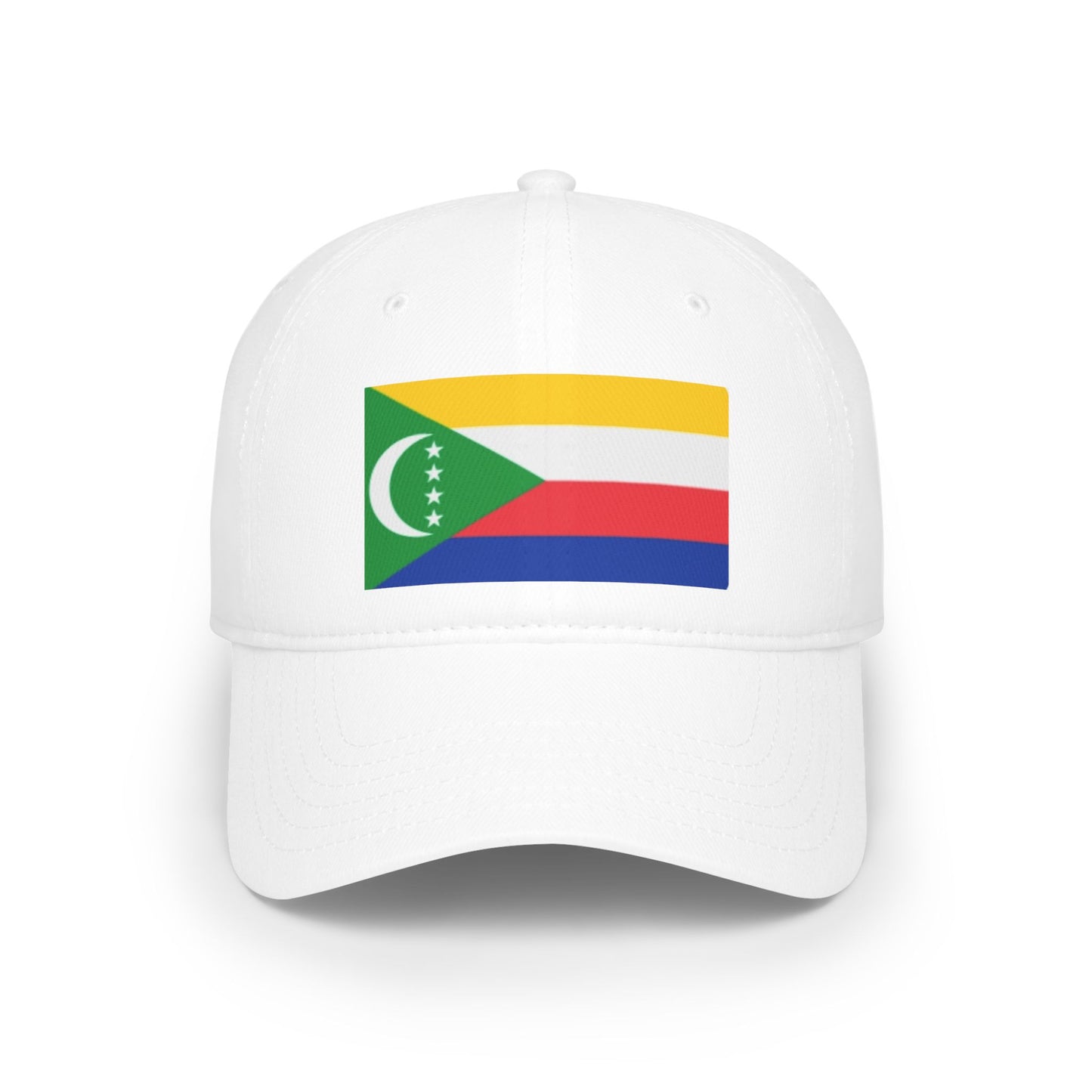 Low Profile Baseball Cap -- Comoros