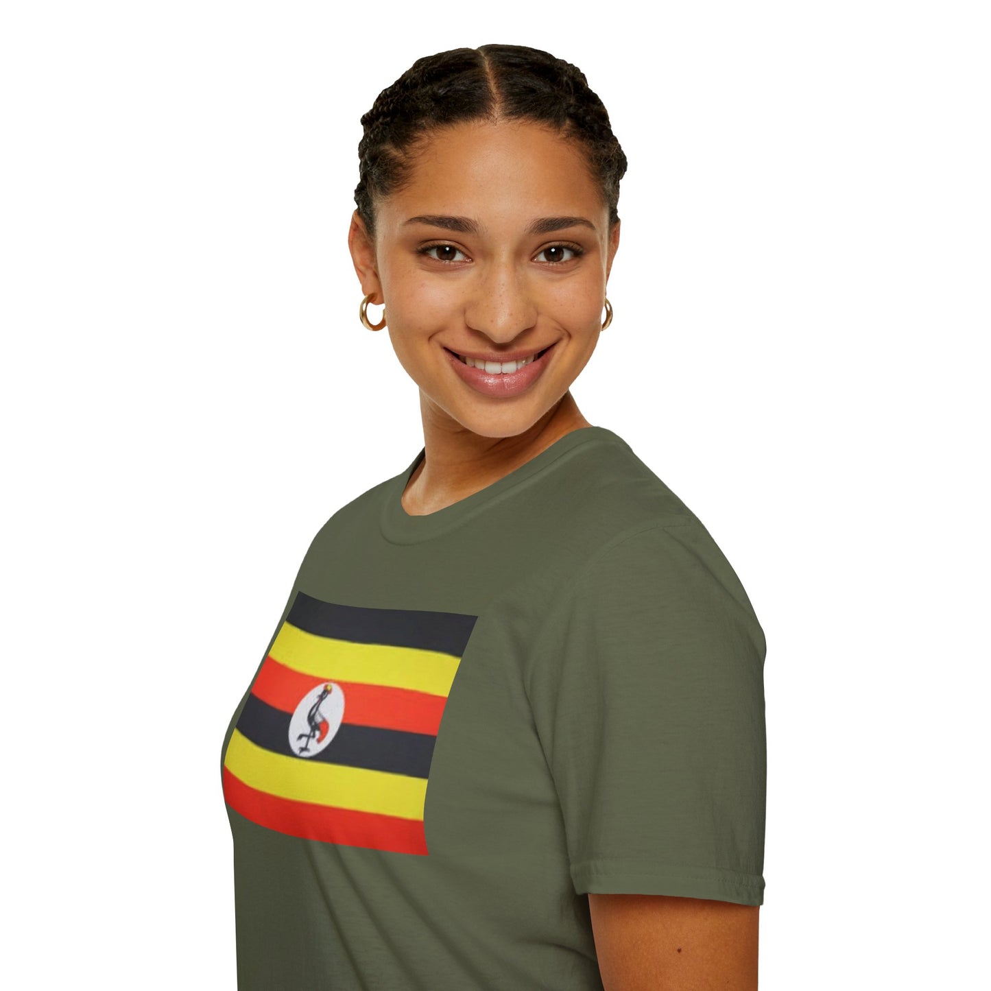 Unisex Softstyle T-Shirt -- Uganda
