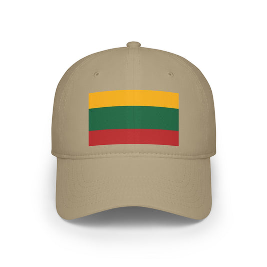 Low Profile Baseball Cap -- Lithuania