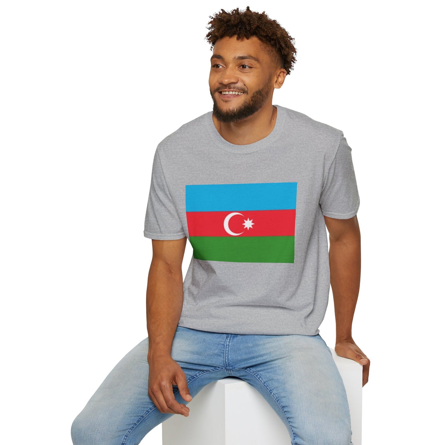 Unisex Softstyle T-Shirt -- Azerbaijan