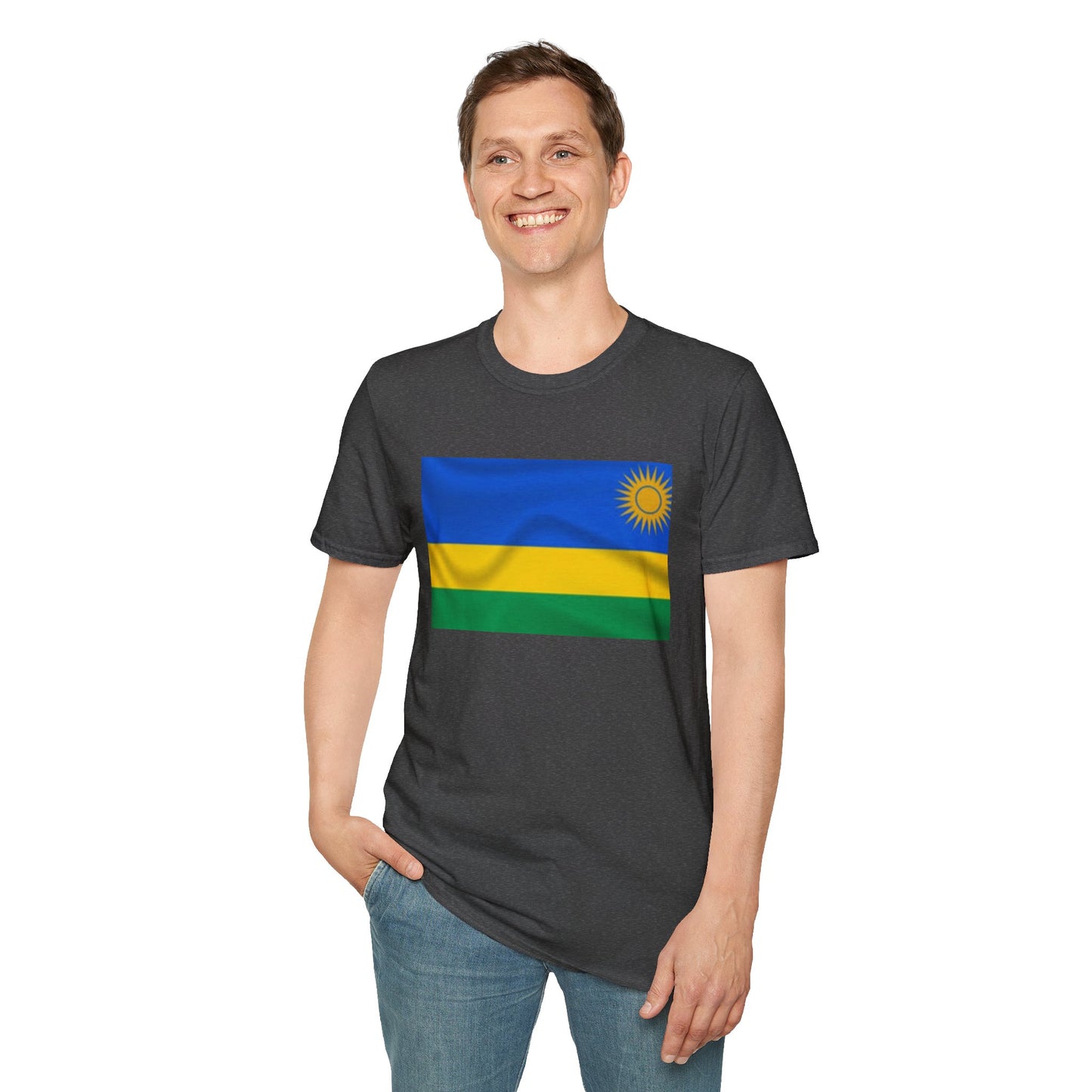 Unisex Softstyle T-Shirt -- Rwanda