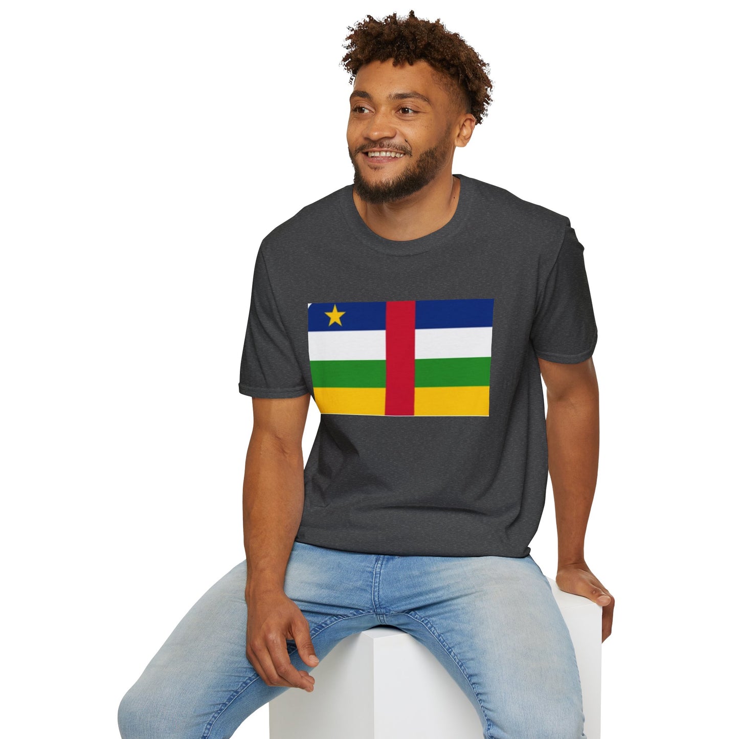 Unisex Softstyle T-Shirt - Central African Republic