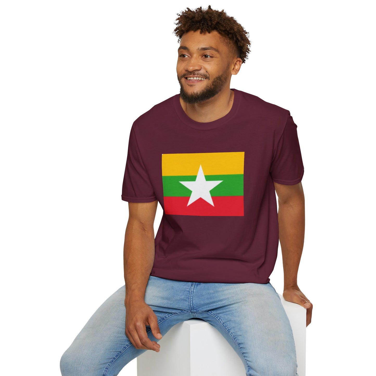 Unisex Softstyle T-Shirt -- Myanmar