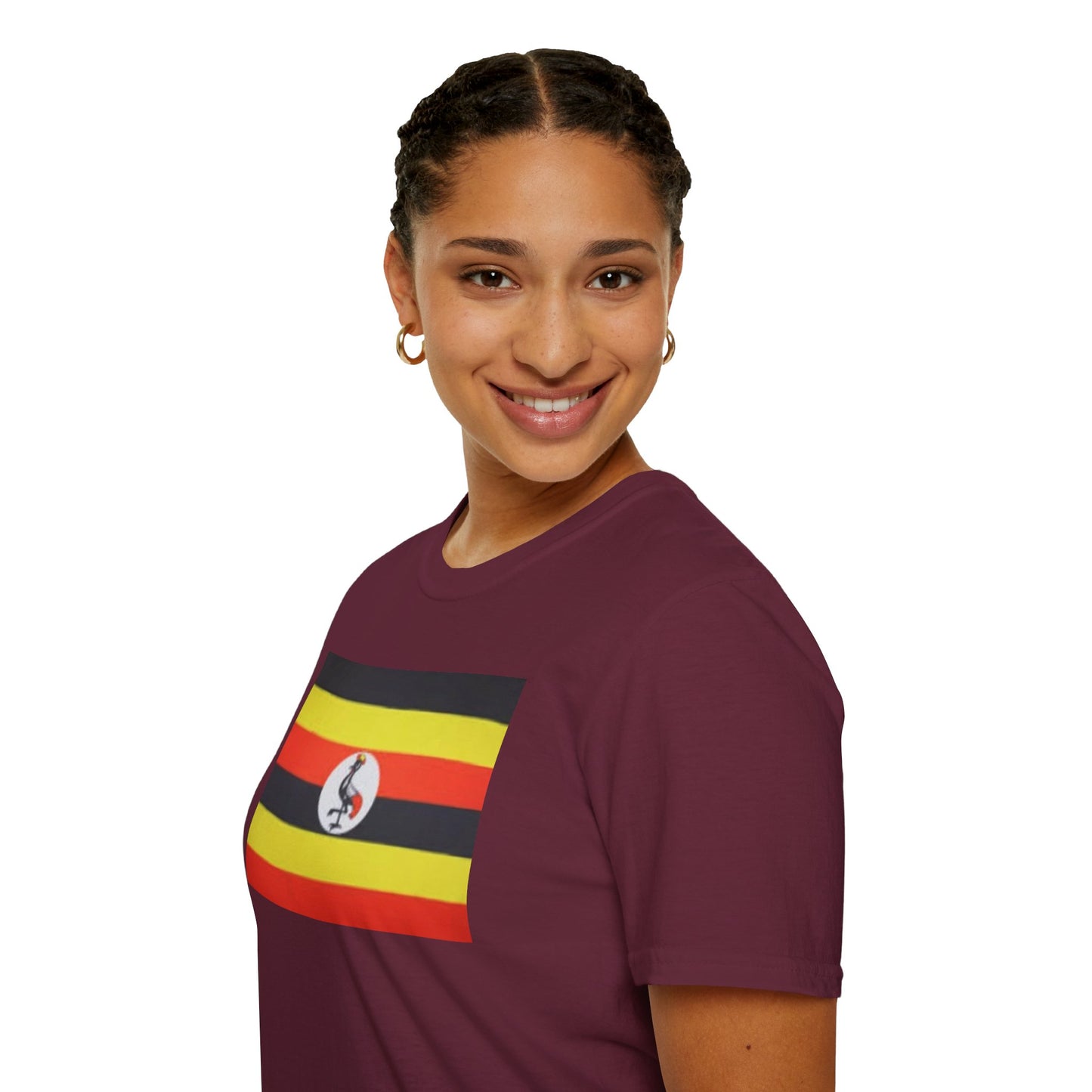 Unisex Softstyle T-Shirt -- Uganda
