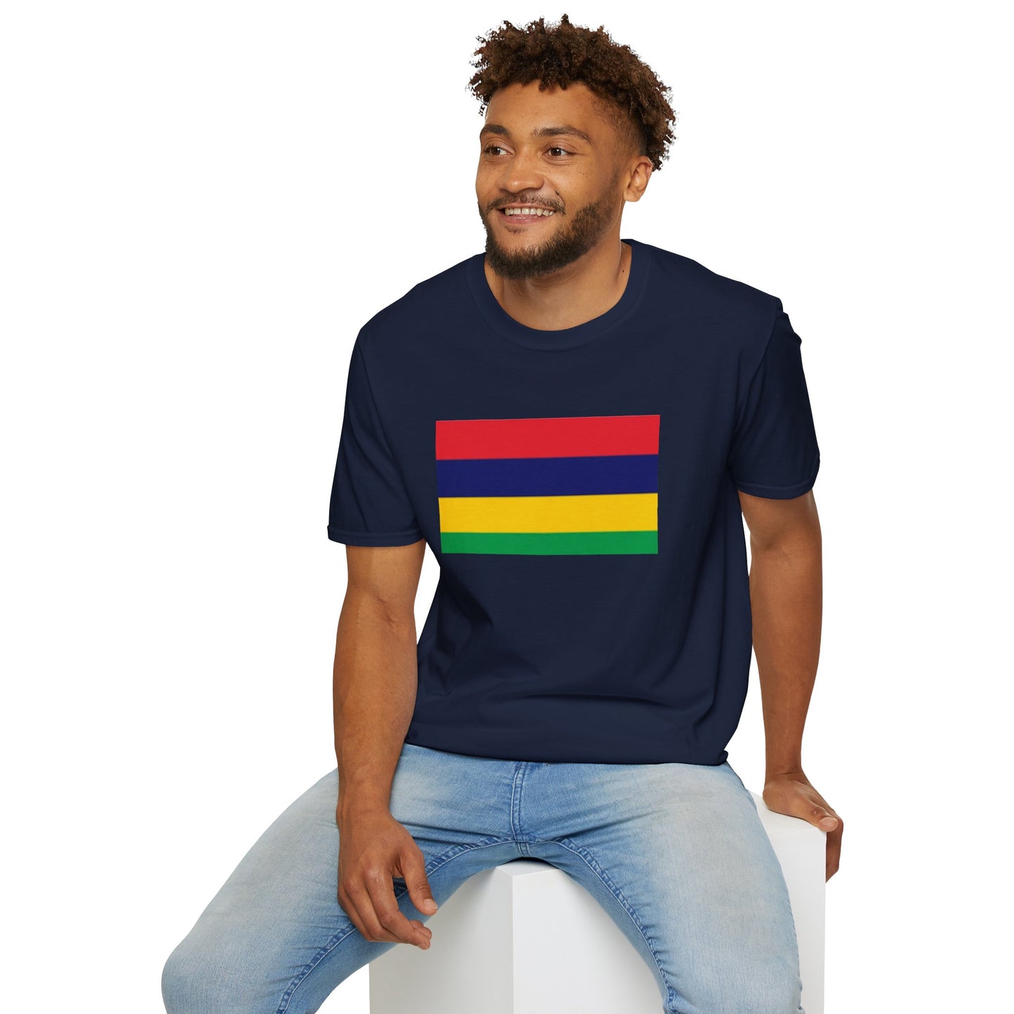 Unisex Softstyle T-Shirt -- Mauritius