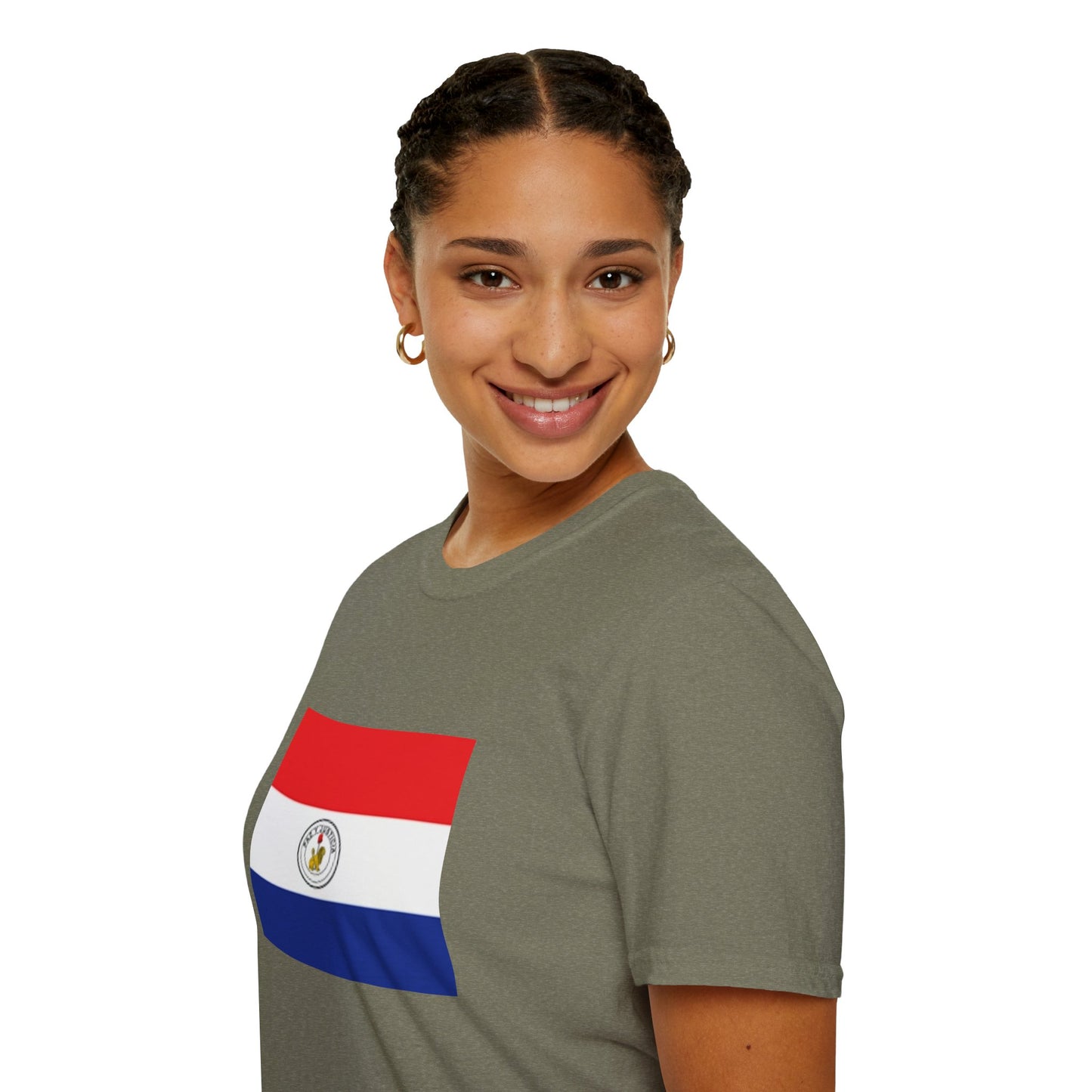 Unisex Softstyle T-Shirt -- Paraguay