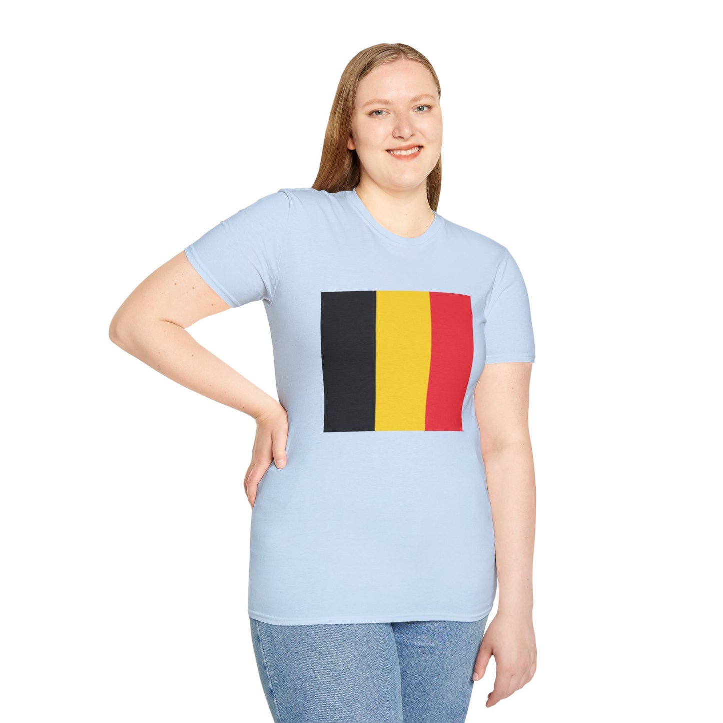 Unisex Softstyle T-Shirt -- Belgium