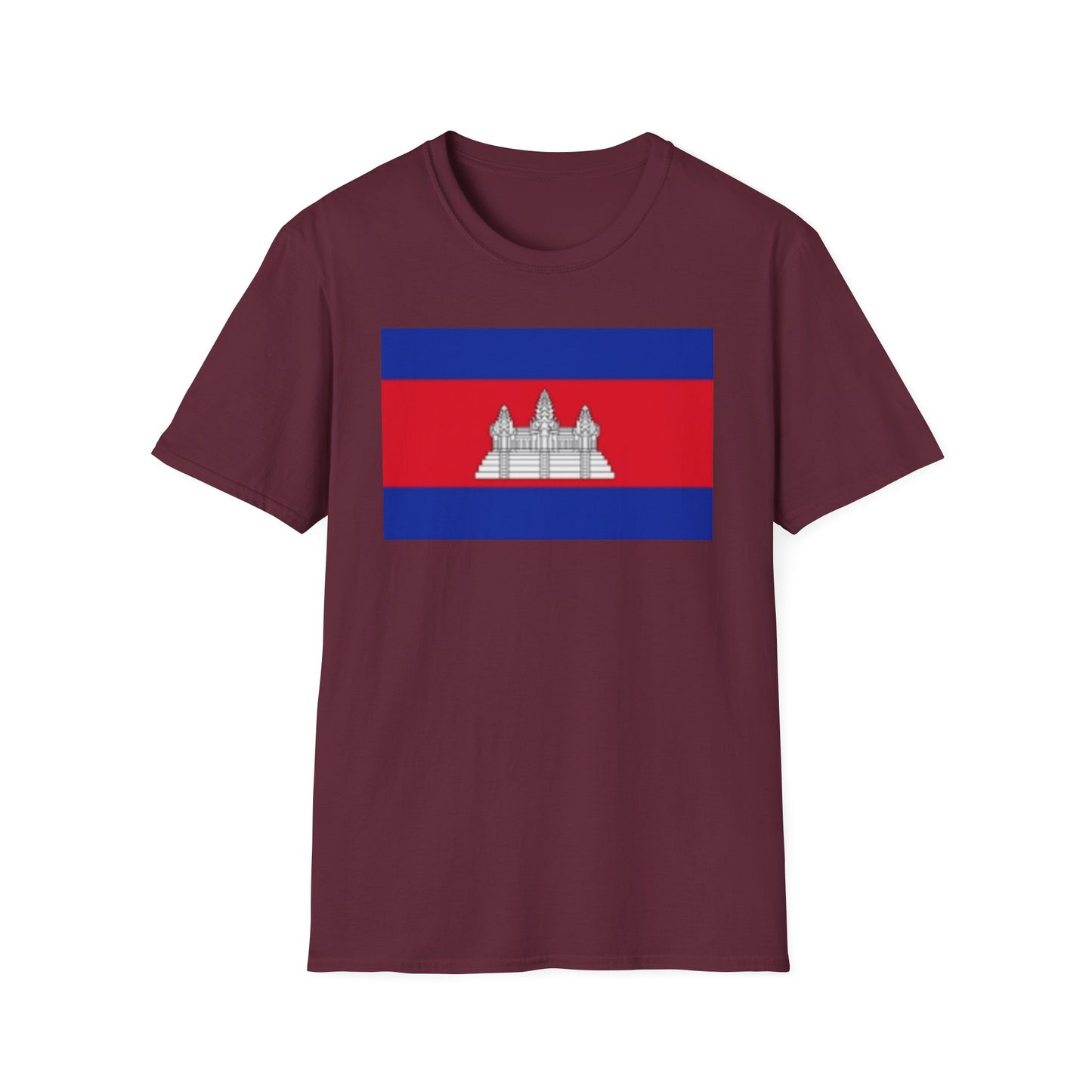 Unisex Softstyle T-Shirt -- Cambodia