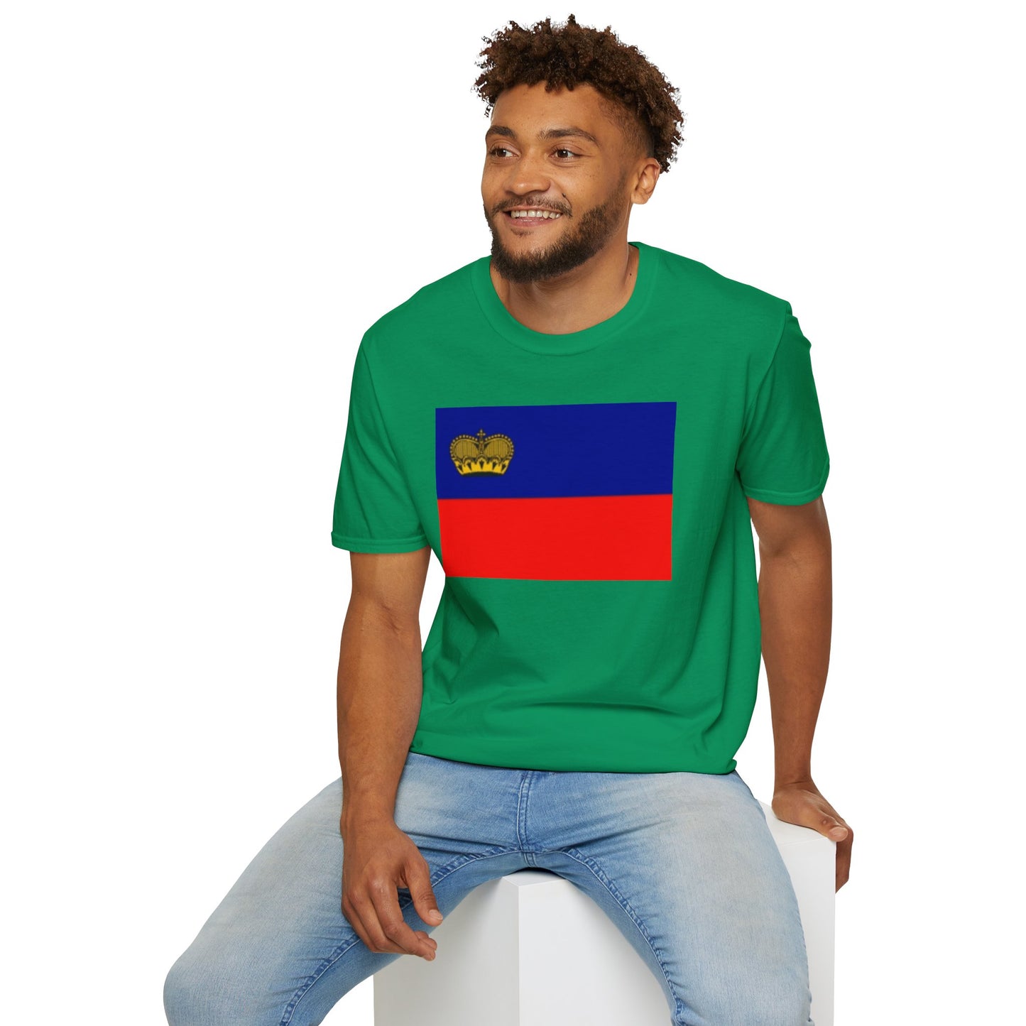 Unisex Softstyle T-Shirt -- Liechtenstein