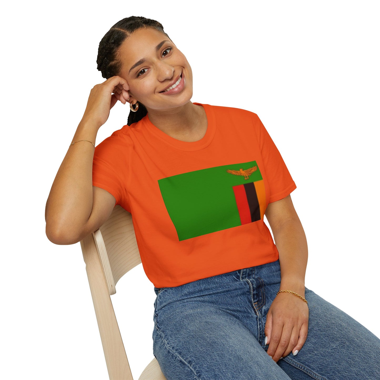 Unisex Softstyle T-Shirt -- Zambia