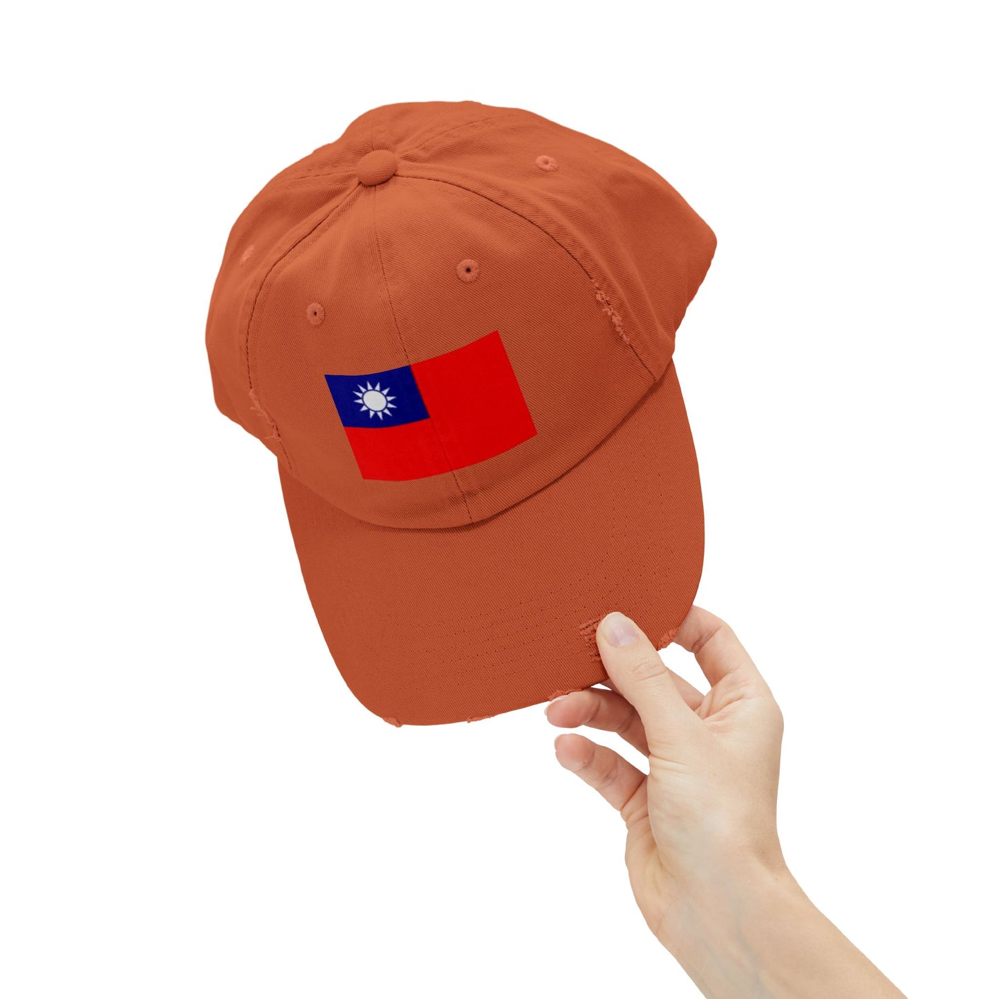 Unisex Distressed Cap -- Taiwan
