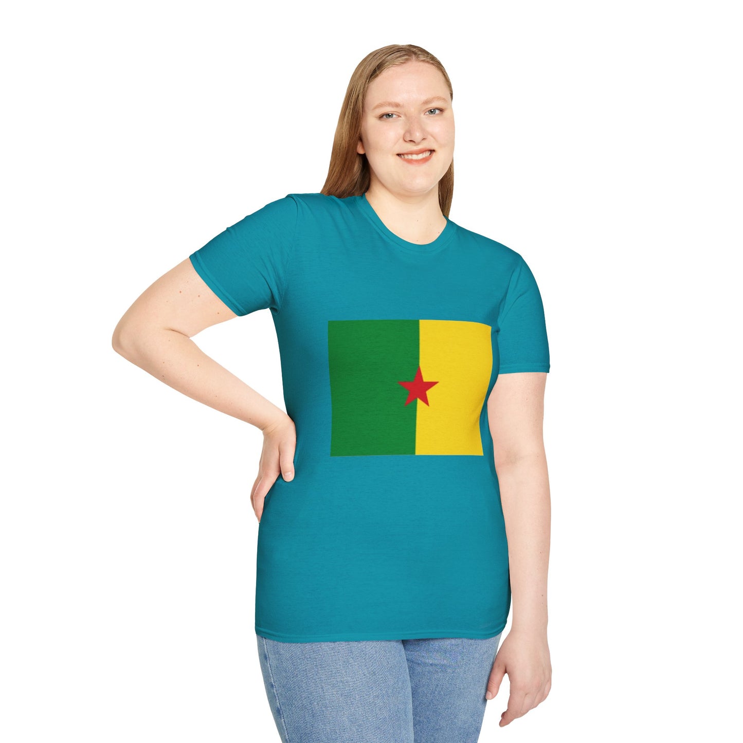 Unisex Softstyle T-Shirt -- French Guiana